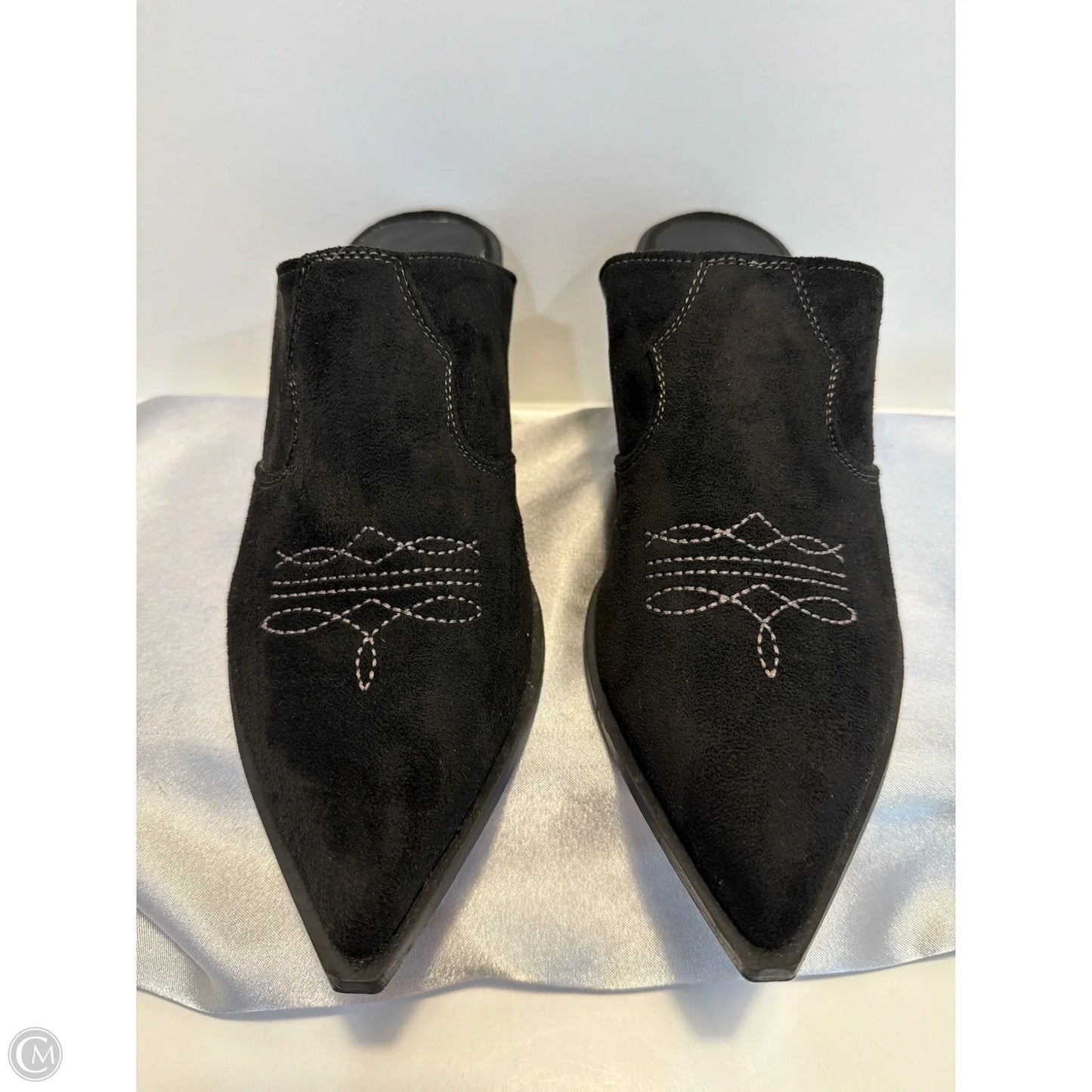 Shoes Heels Block By Chinese Laundry In Black, Size: 7.5