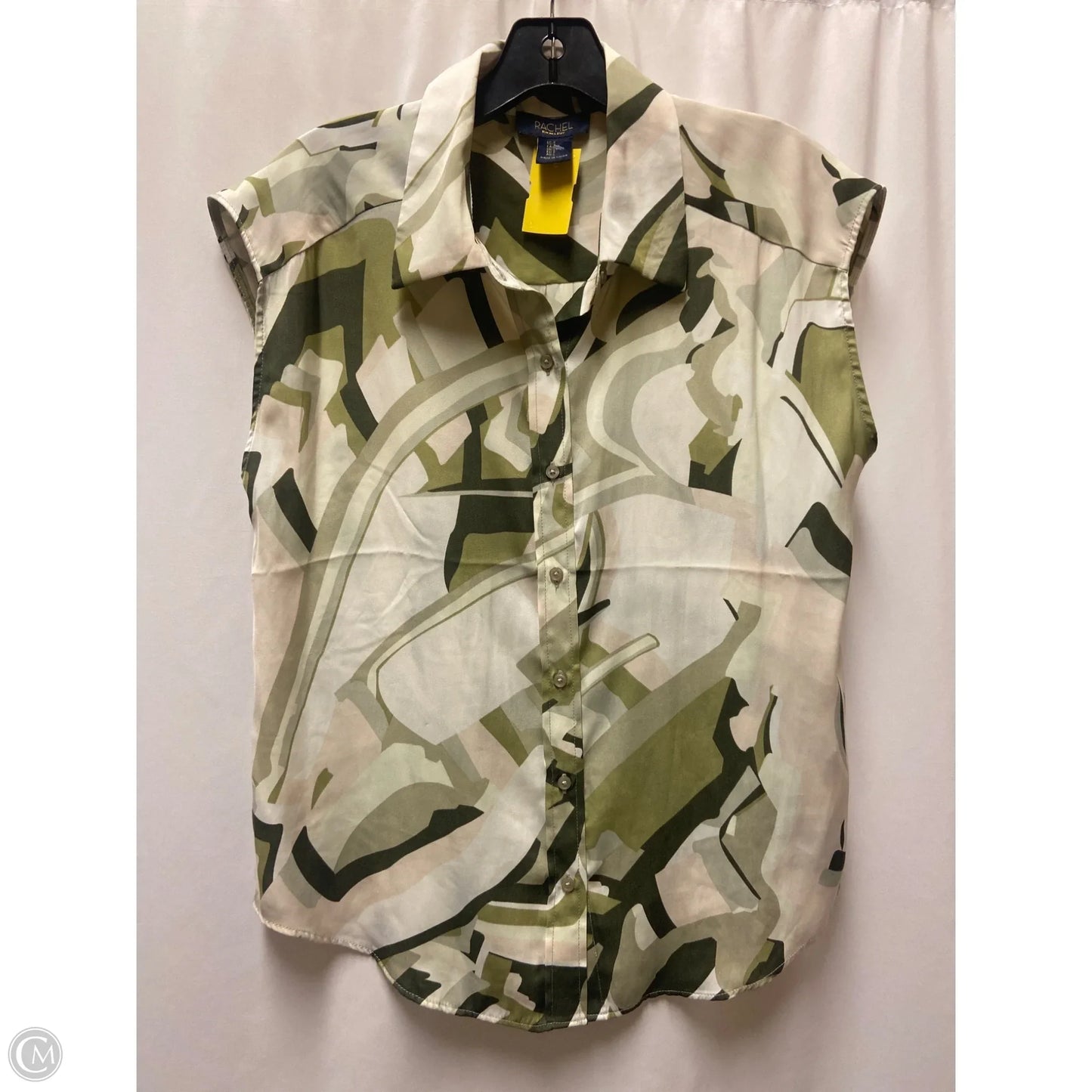 Top Sleeveless By Rachel Roy In Green, Size: S