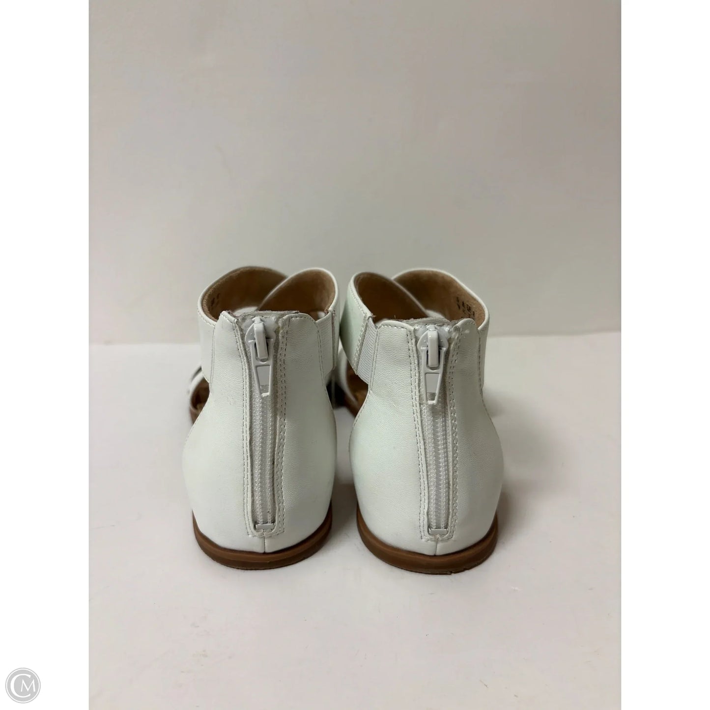 Sandals Heels Wedge By Naturalizer In White, Size: 7