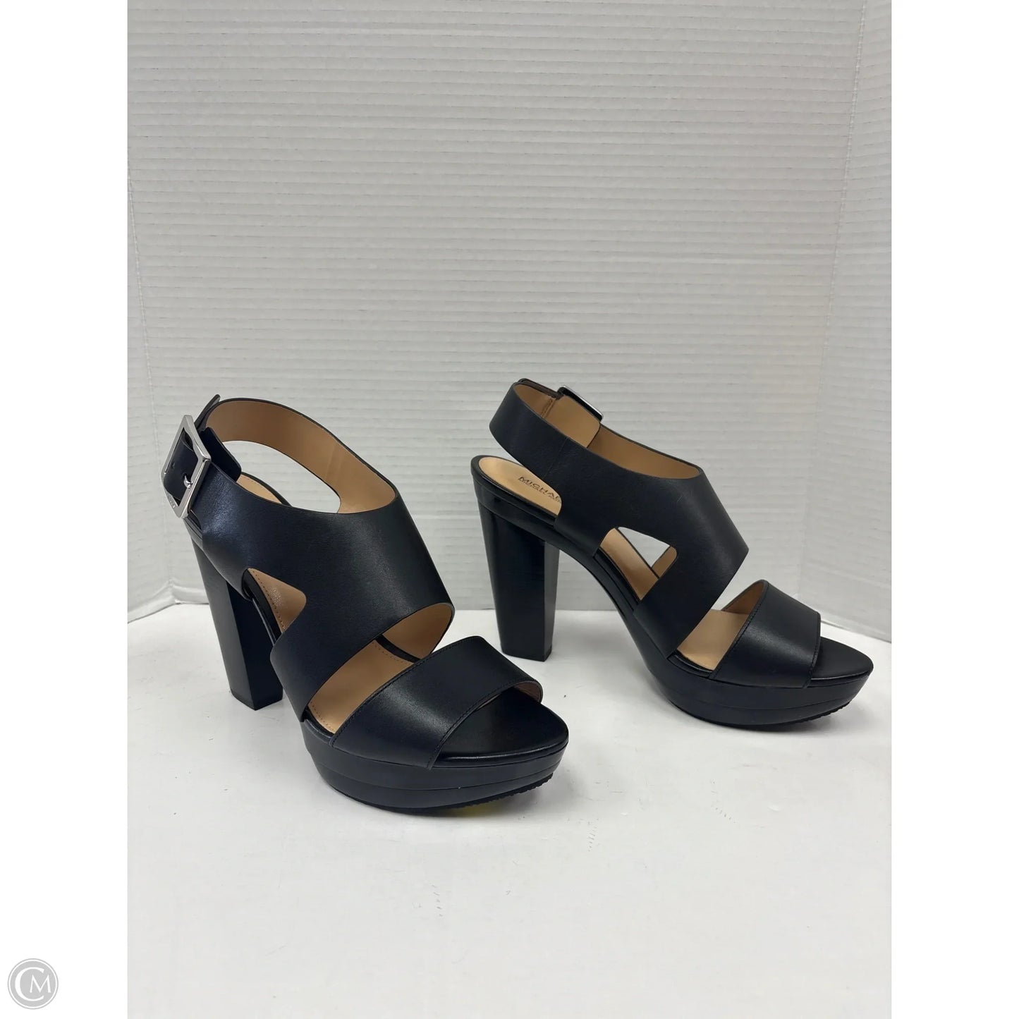 Shoes Heels Block By Michael By Michael Kors In Black, Size: 10