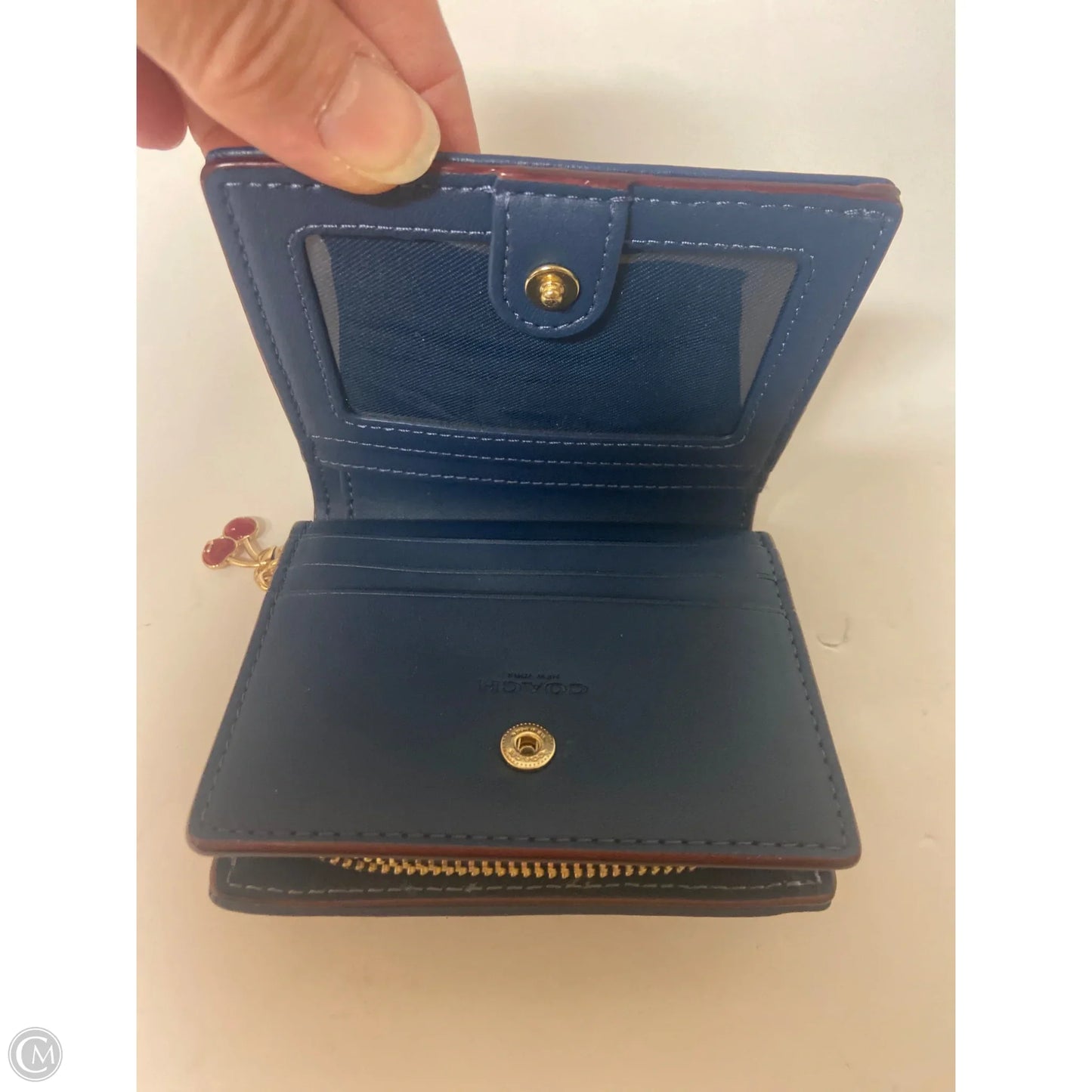 Wallet Designer By Coach, Size: Small