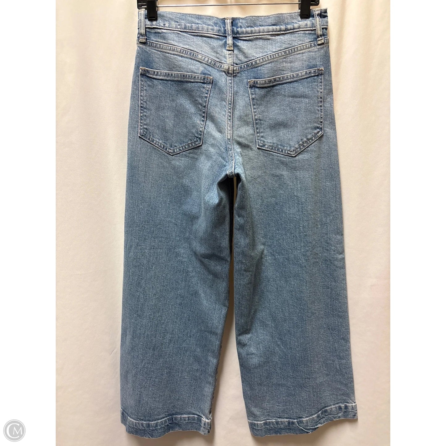 Jeans Straight By Gap In Blue Denim, Size: 6
