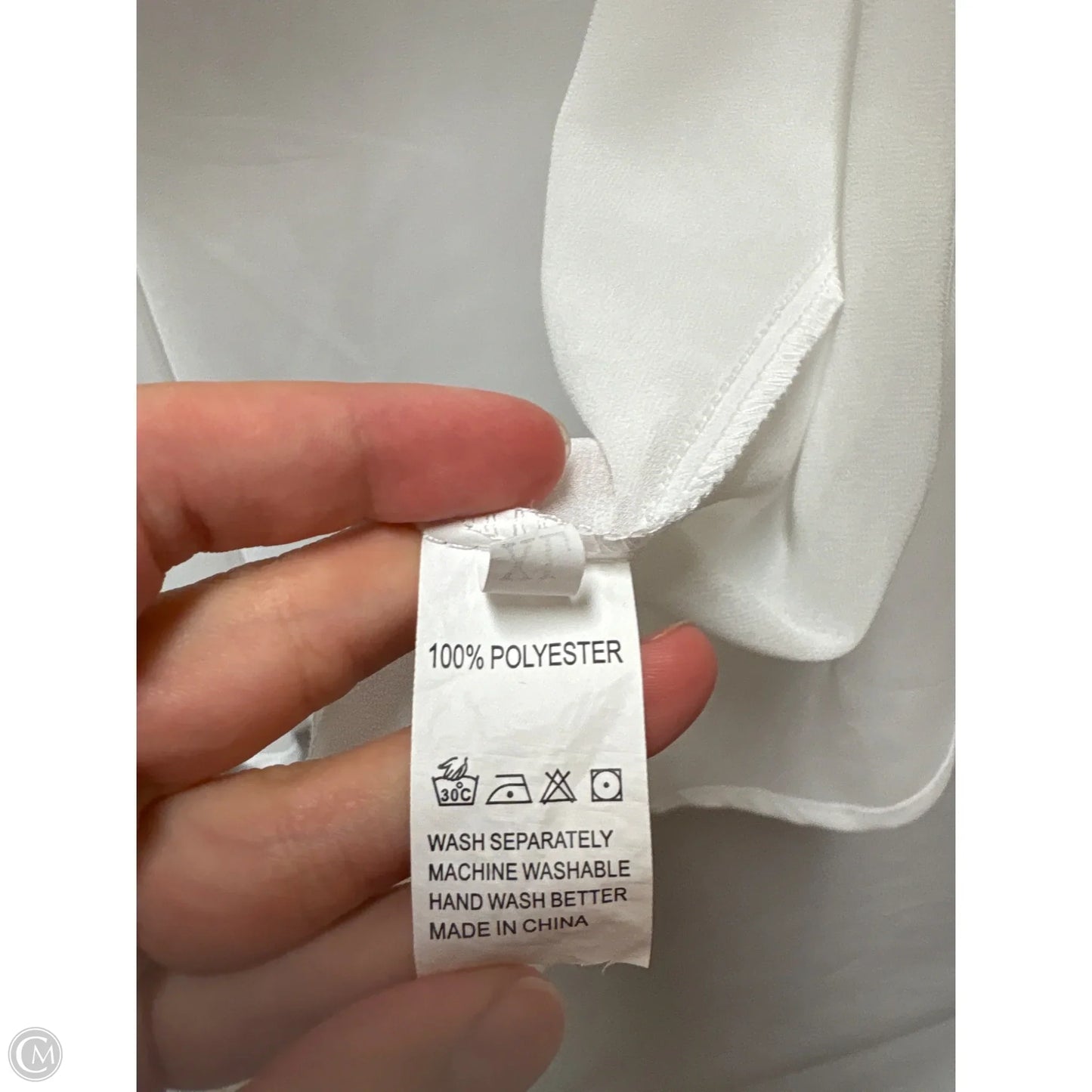 Swimwear Cover-up By Clothes Mentor In White, Size: Xl