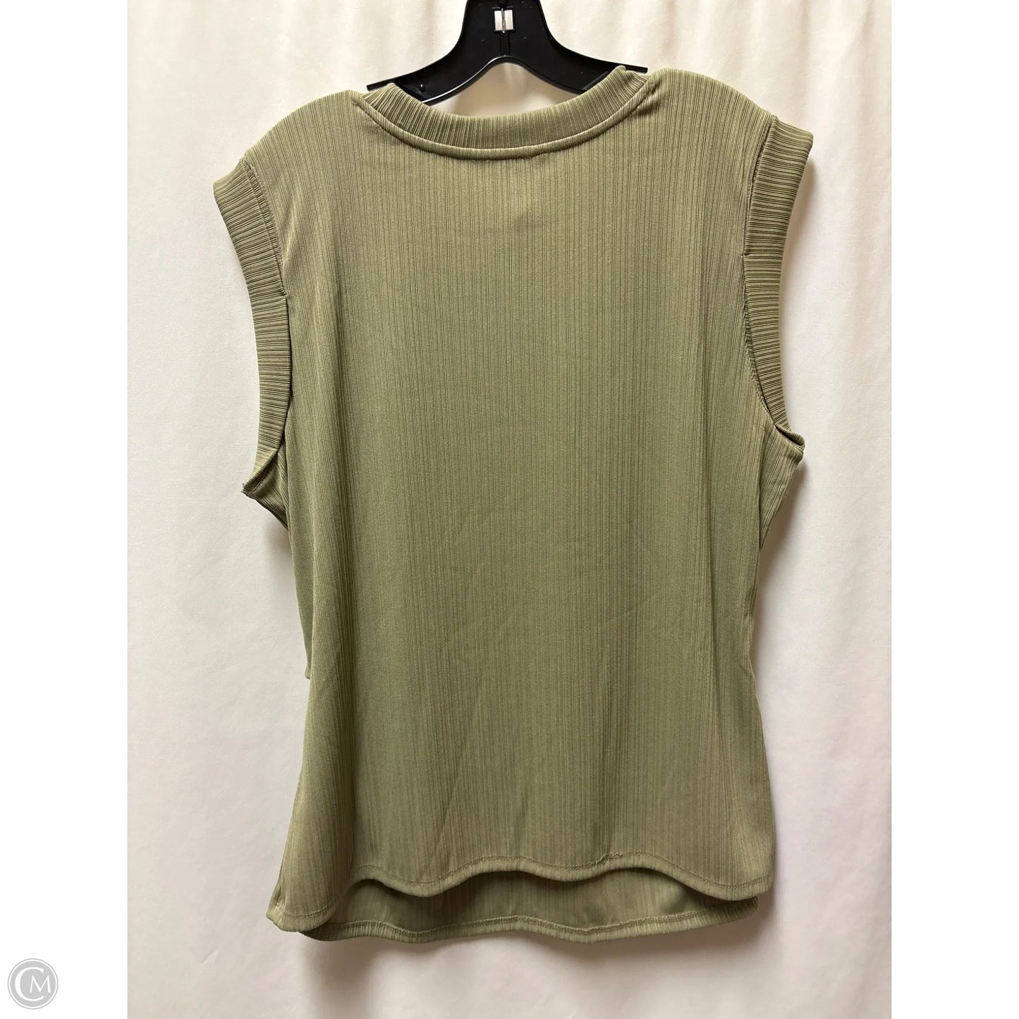 Top Sleeveless By Clothes Mentor In Black, Size: 2x