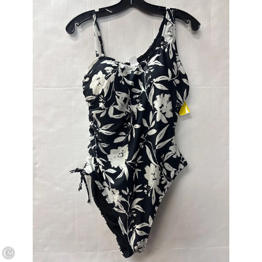 Swimsuit By Cupshe In Black & White, Size: Xl