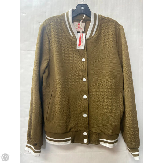 Jacket Other By Clothes Mentor In Green, Size: L