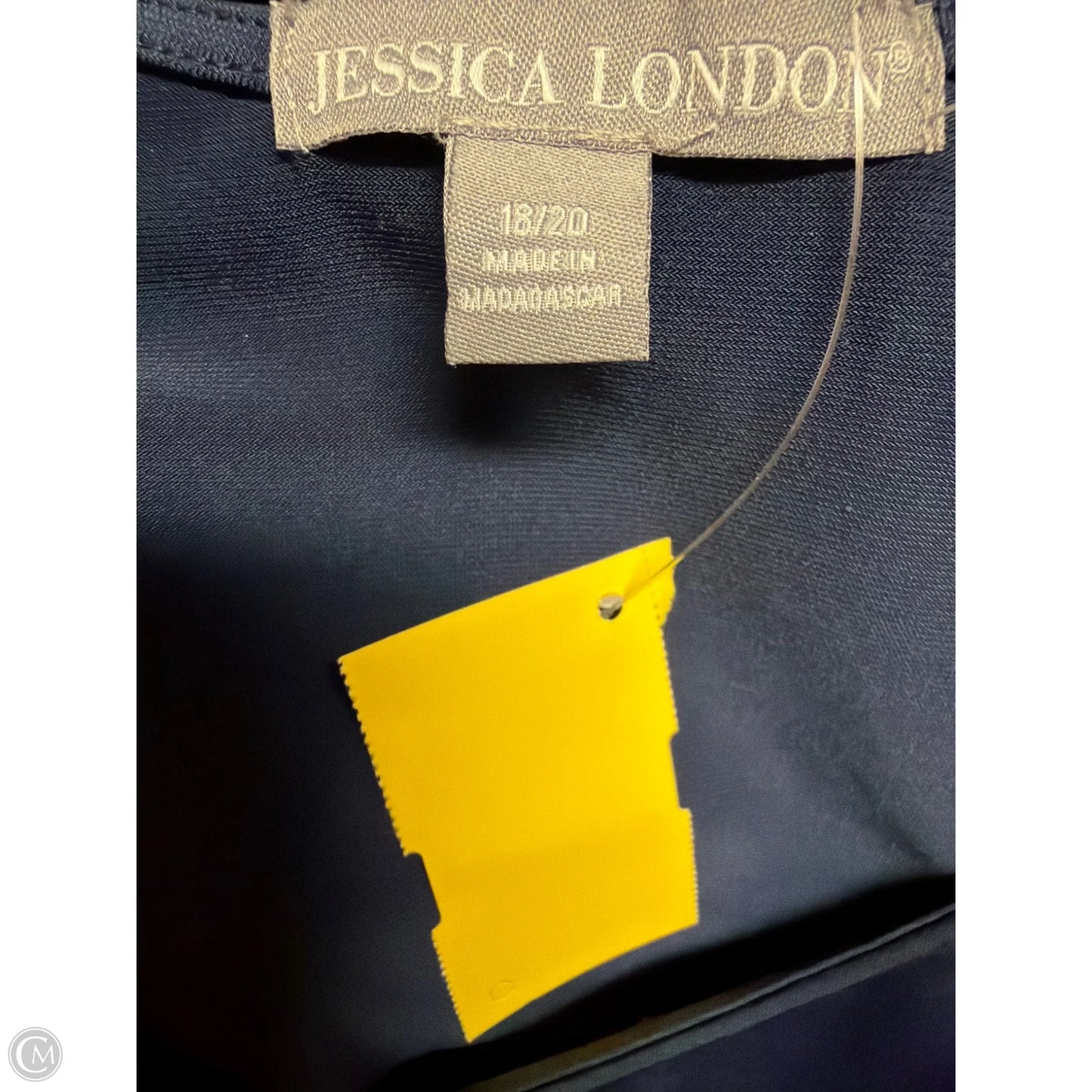 Pants Set 2pc By Jessica London In Navy, Size: 1x