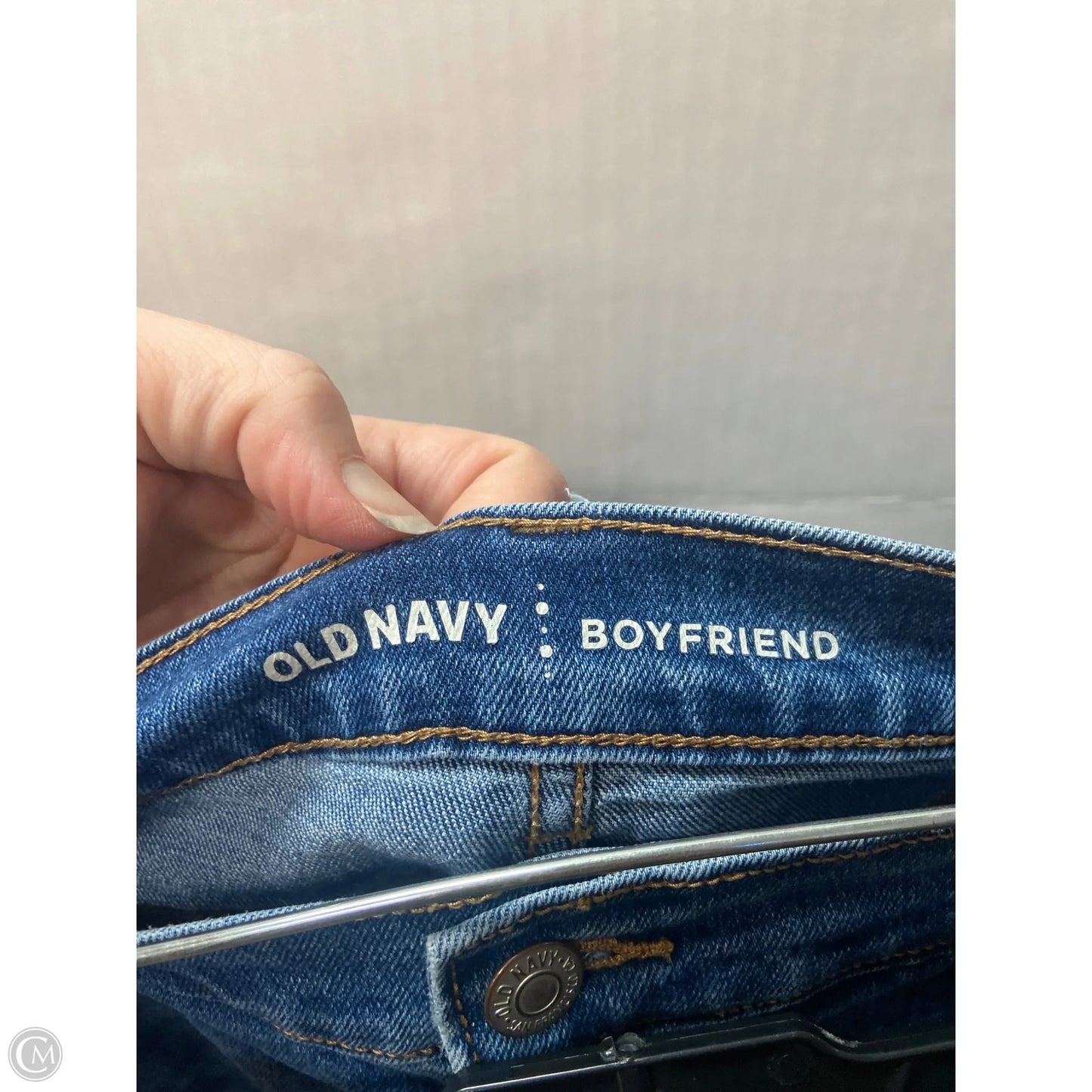 Shorts By Old Navy In Blue Denim, Size: 12