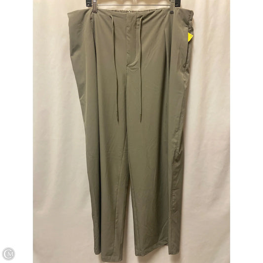 Pants Lounge By Avia In Taupe, Size: Xxl