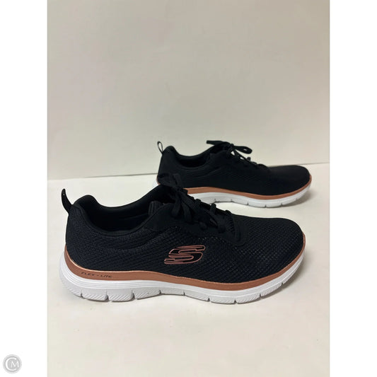 Shoes Athletic By Skechers In Black, Size: 8.5