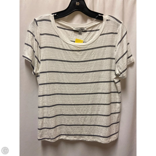 Top Short Sleeve By Green Envelope In White, Size: Xs