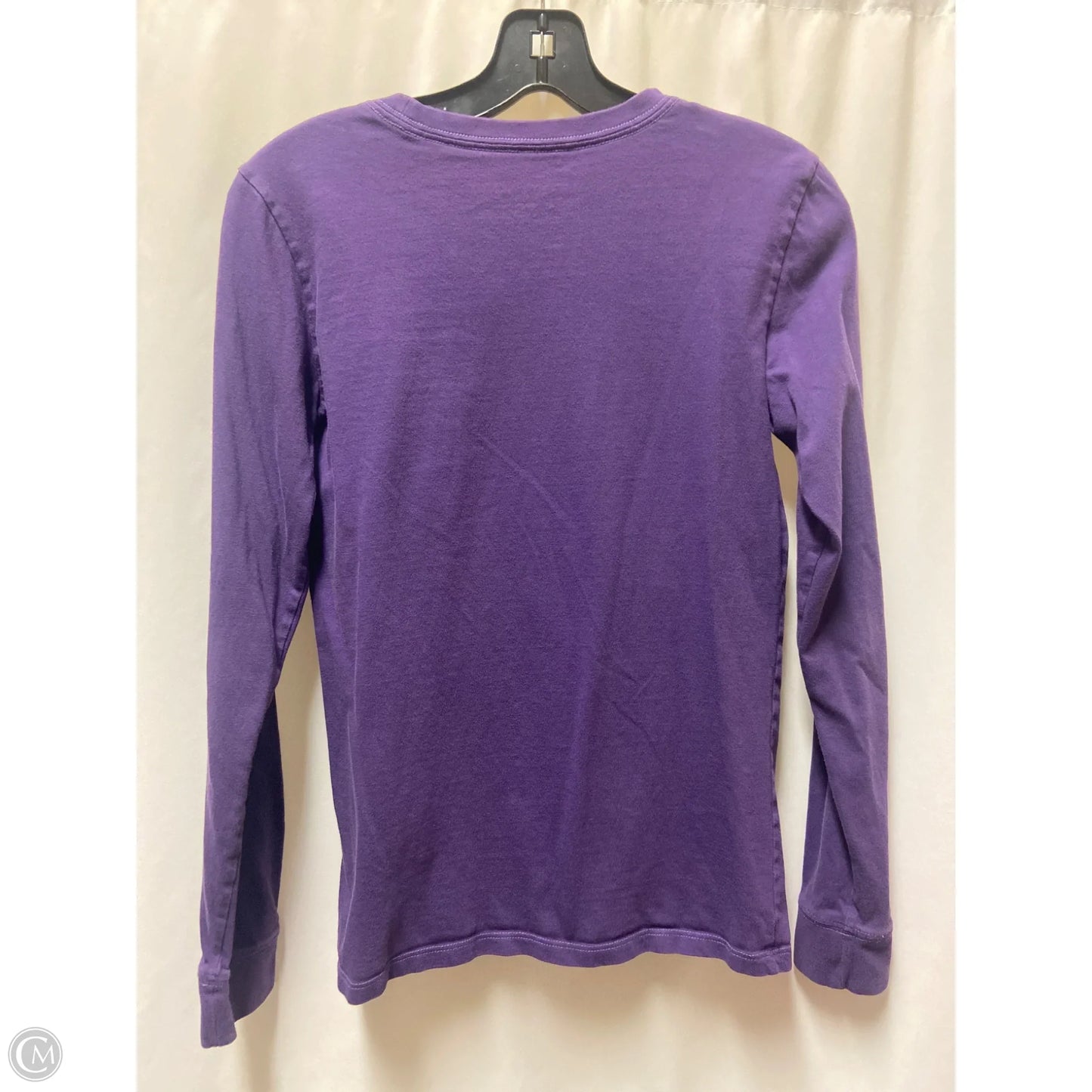 Top Long Sleeve By Life Is Good In Purple, Size: Xs