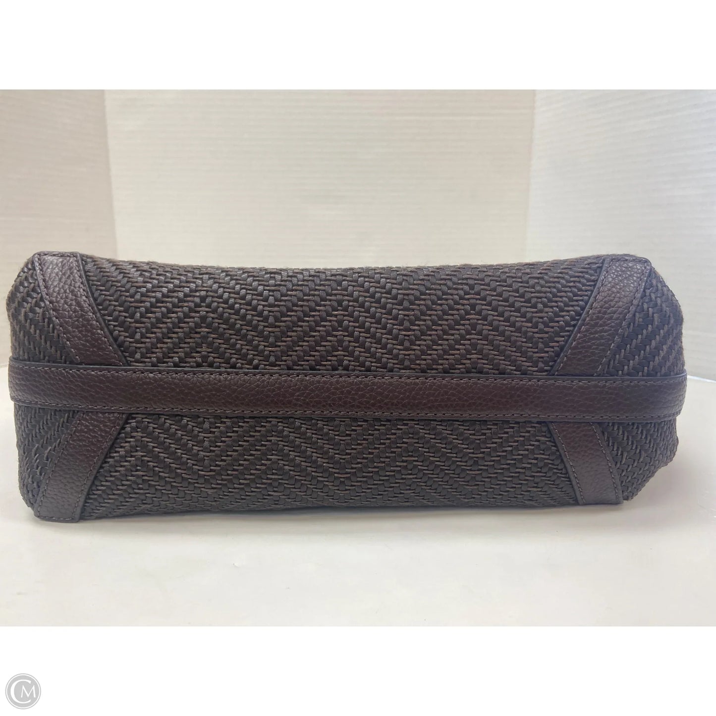 Handbag Leather By Fossil, Size: Large