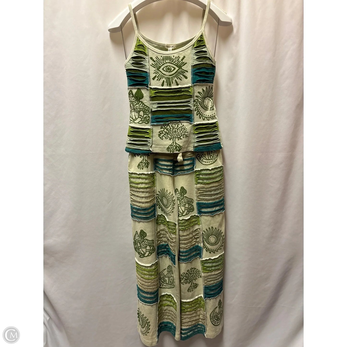 Pants Set 2pc By Clothes Mentor In Green, Size: S