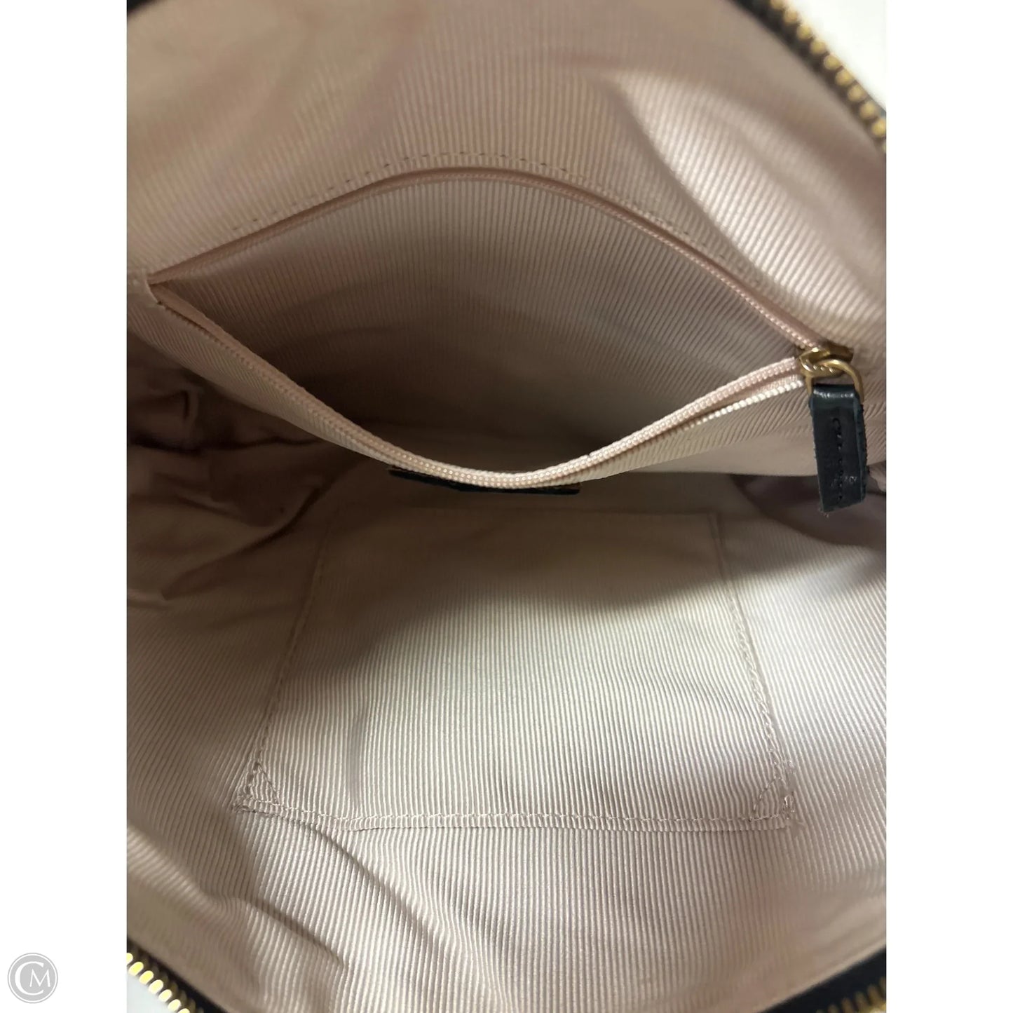Handbag Leather By Margot, Size: Medium