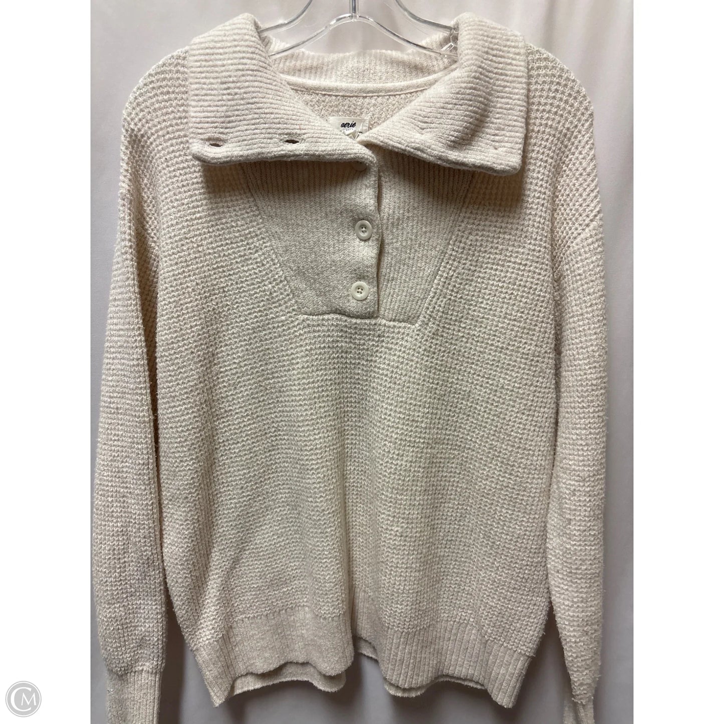 Sweater By Aerie In Cream, Size: Xs