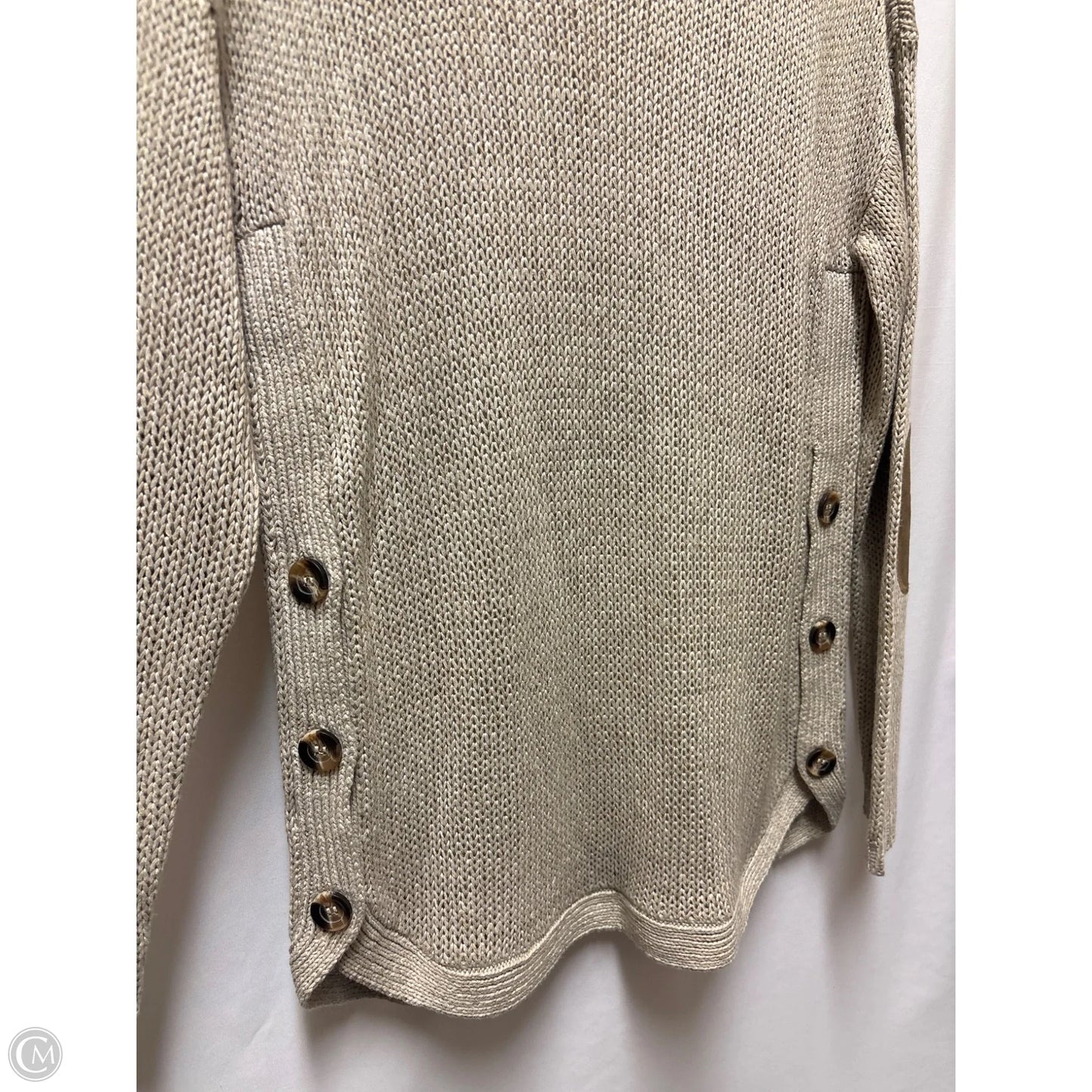 Sweater By Harper In Tan, Size: L