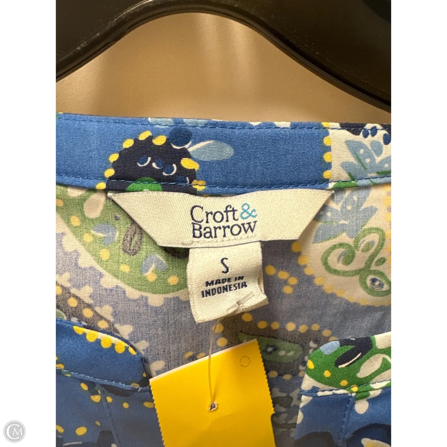 Dress Casual Maxi By Croft And Barrow In Blue, Size: S