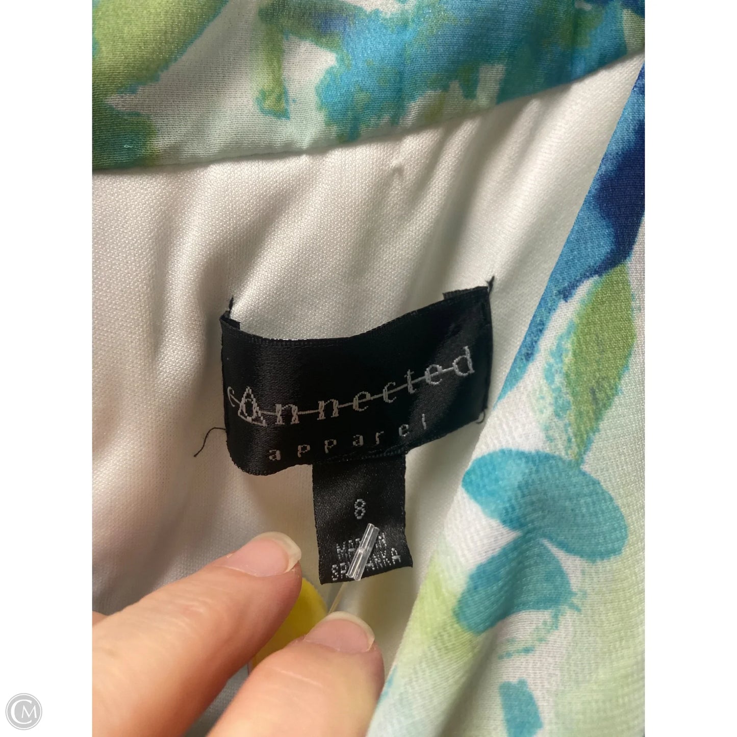 Dress Casual Maxi By Connected Apparel In Green, Size: M