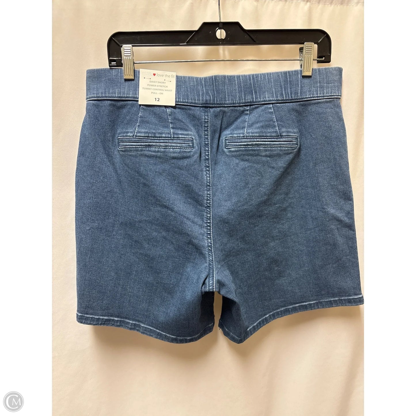 Shorts By Intro In Blue Denim, Size: 12