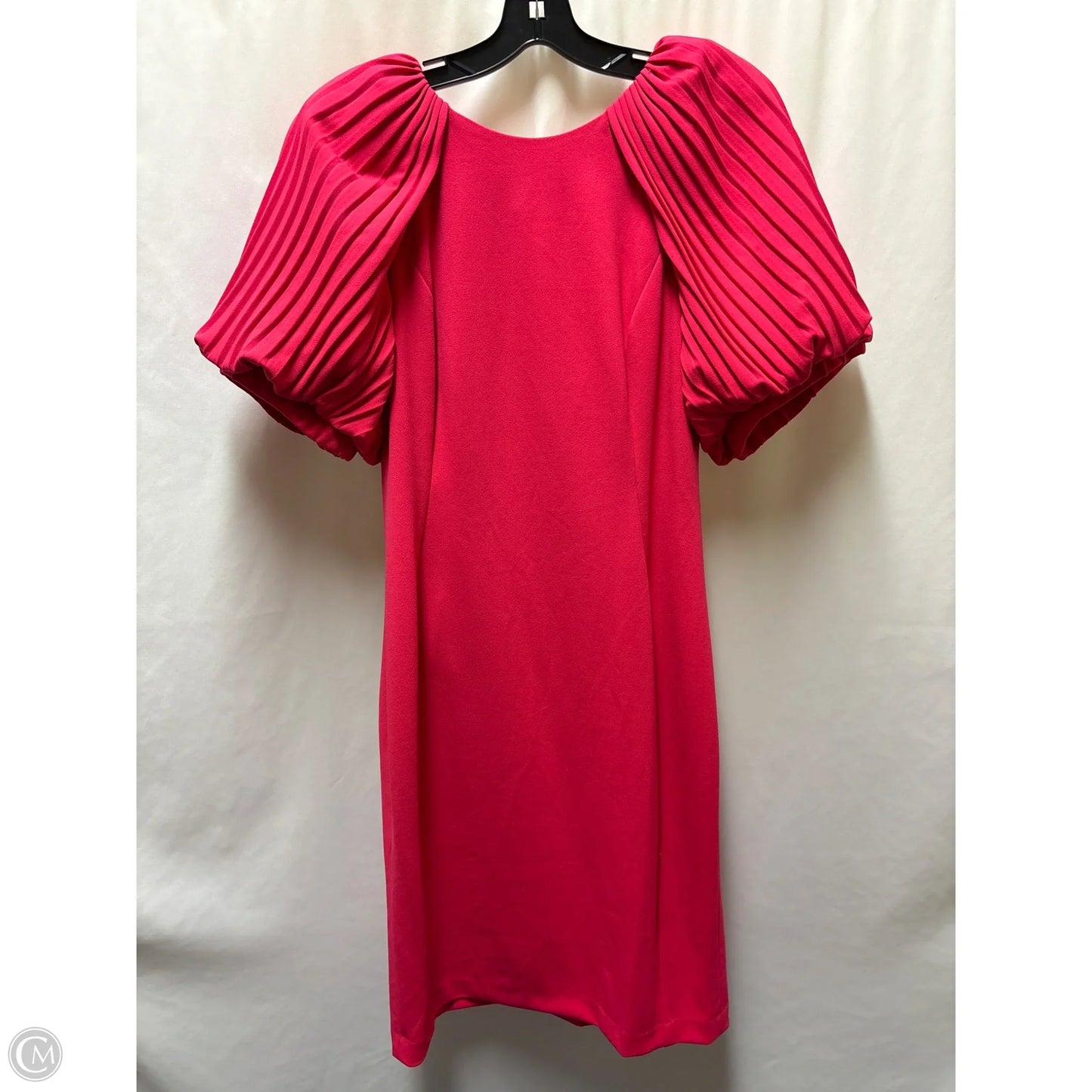 Dress Casual Midi By Calvin Klein In Pink, Size: L