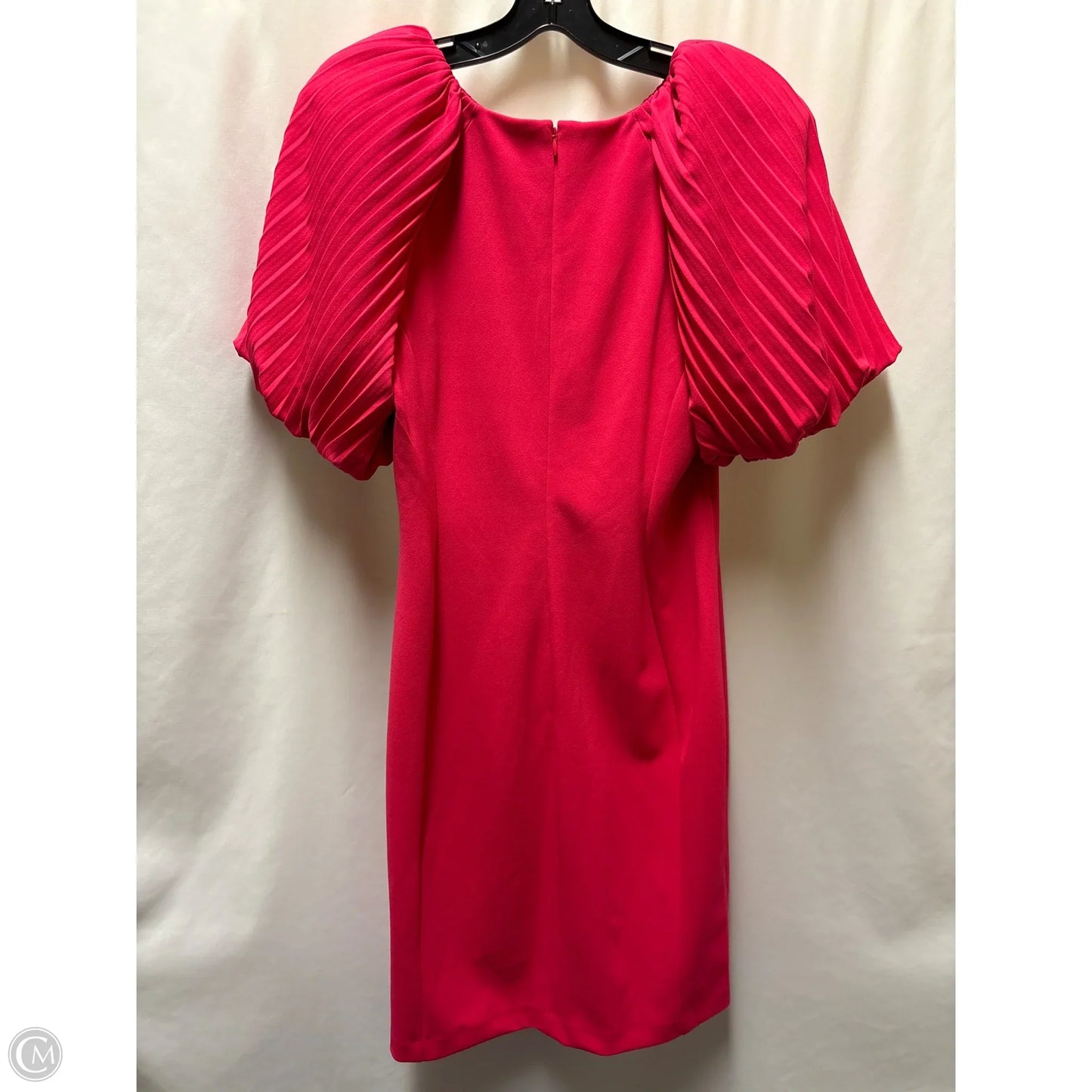 Dress Casual Midi By Calvin Klein In Pink, Size: L