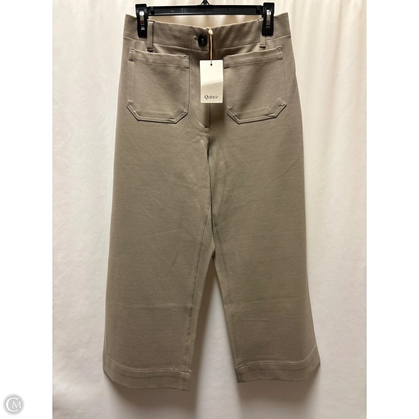 Pants Dress By Quince In Taupe, Size: 8
