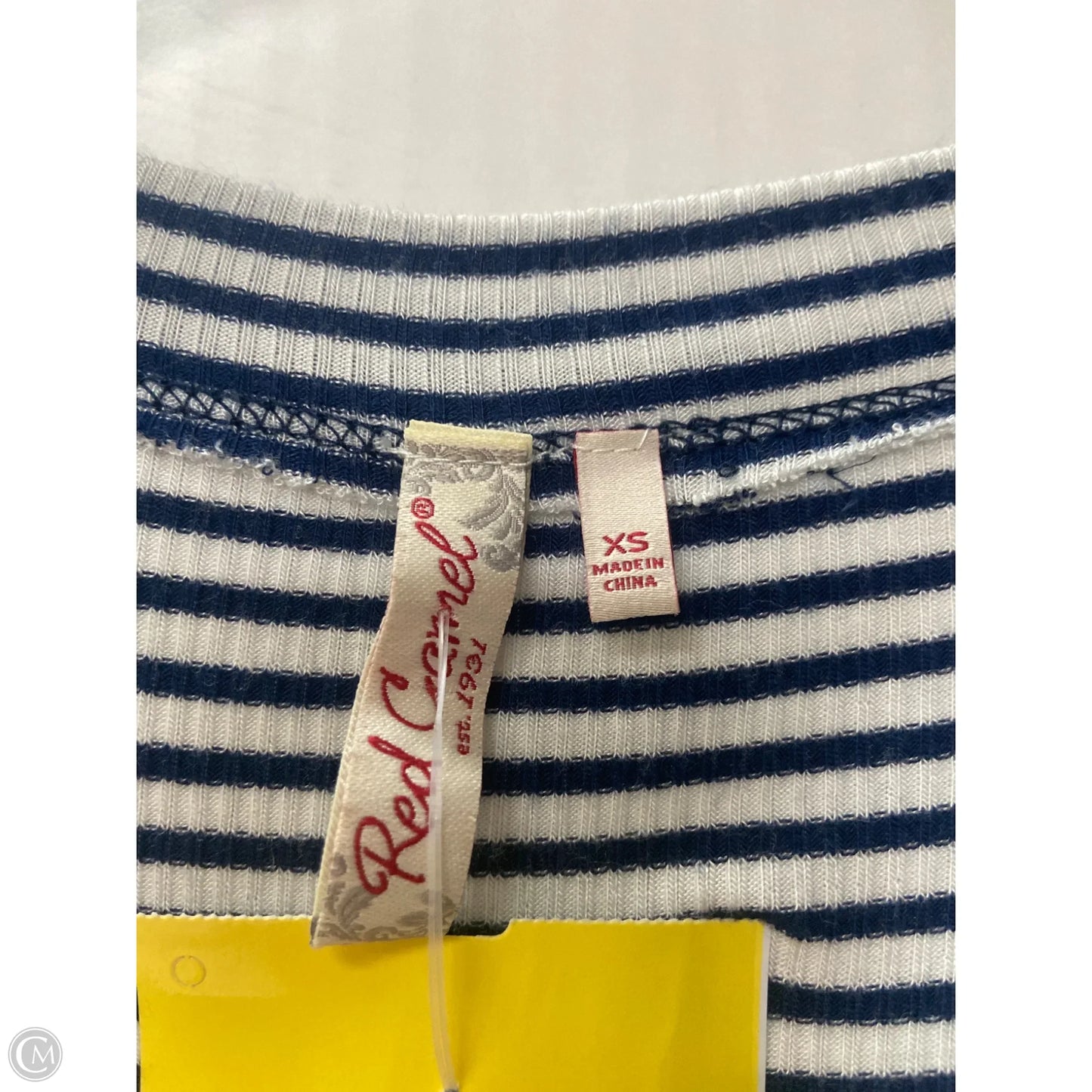 Top 3/4 Sleeve By Red Camel In Blue, Size: Xs
