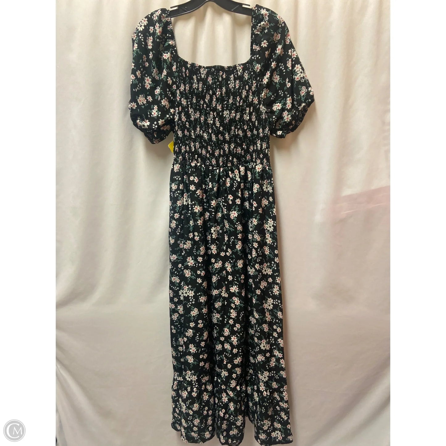 Dress Casual Maxi By Clothes Mentor In Black, Size: 3x