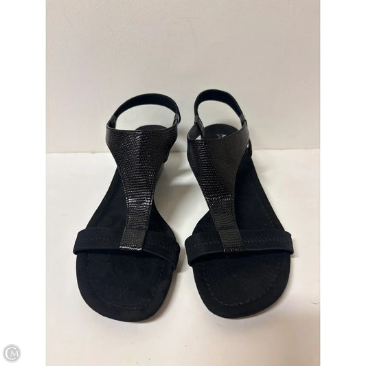 Sandals Heels Platform By Alfani In Black, Size: 10
