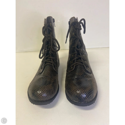 Boots Ankle Flats By White Mountain In Brown, Size: 9.5