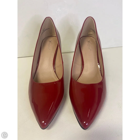 Shoes Heels Stiletto By Xappeal In Red, Size: 10