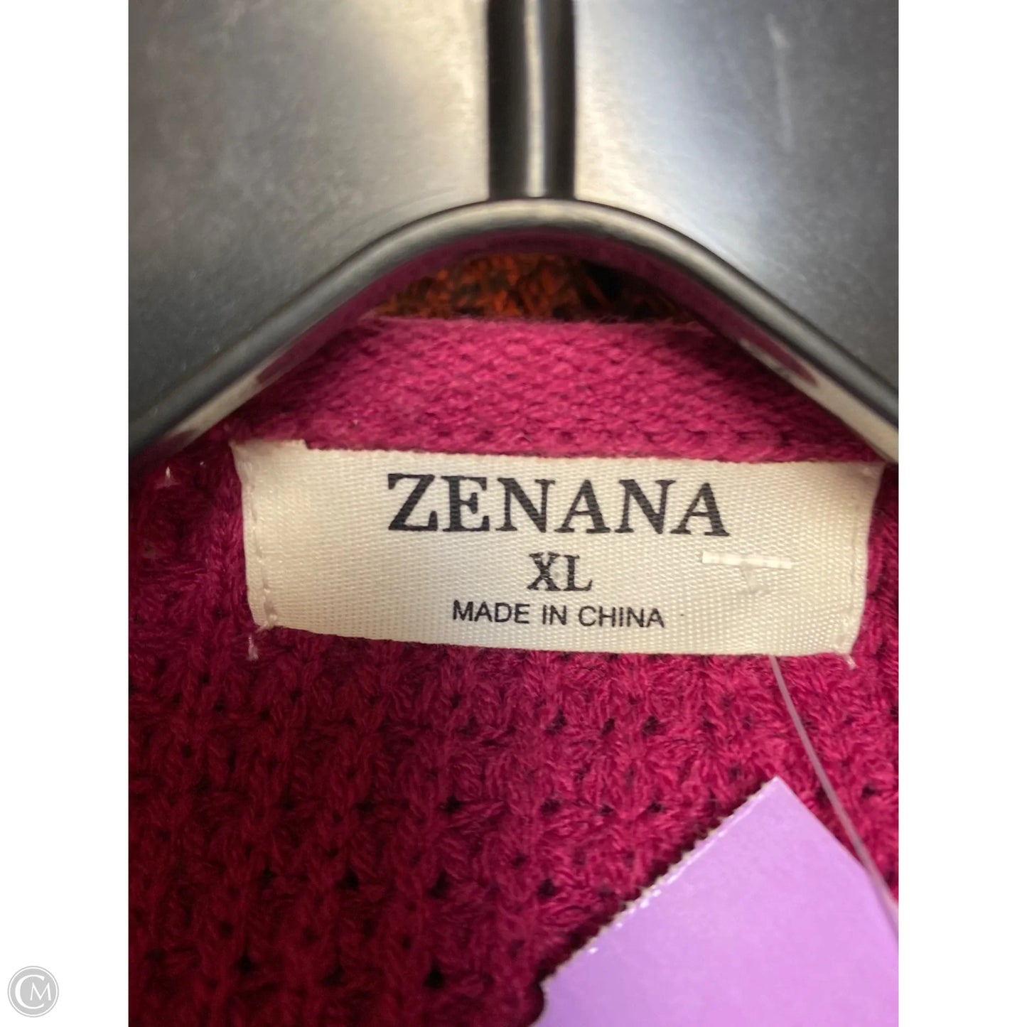 Cardigan By Zenana Outfitters In Pink, Size: Xl