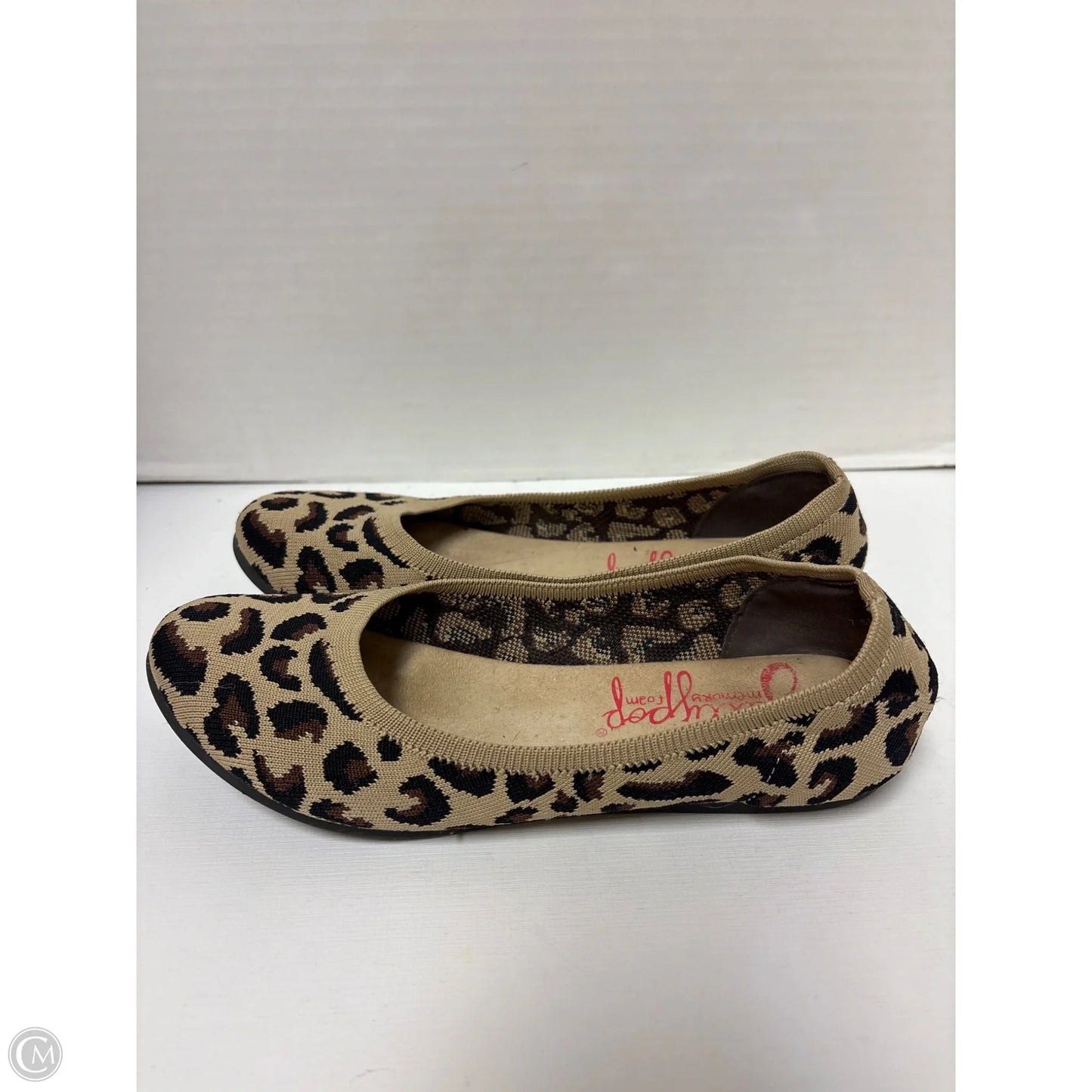Shoes Flats By Jelly Pop In Animal Print, Size: 7.5