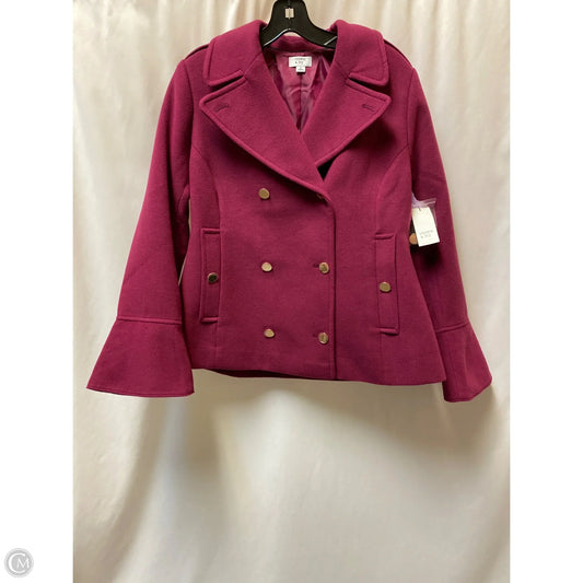 Coat Faux Fur & Sherpa By Crown And Ivy In Mauve, Size: S