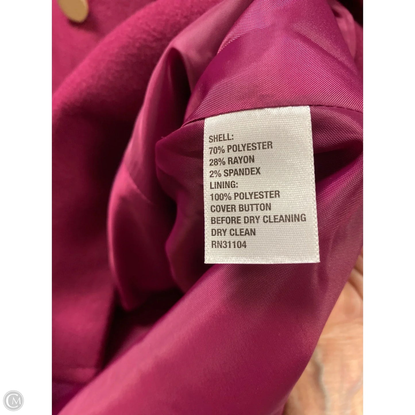 Coat Faux Fur & Sherpa By Crown And Ivy In Mauve, Size: S