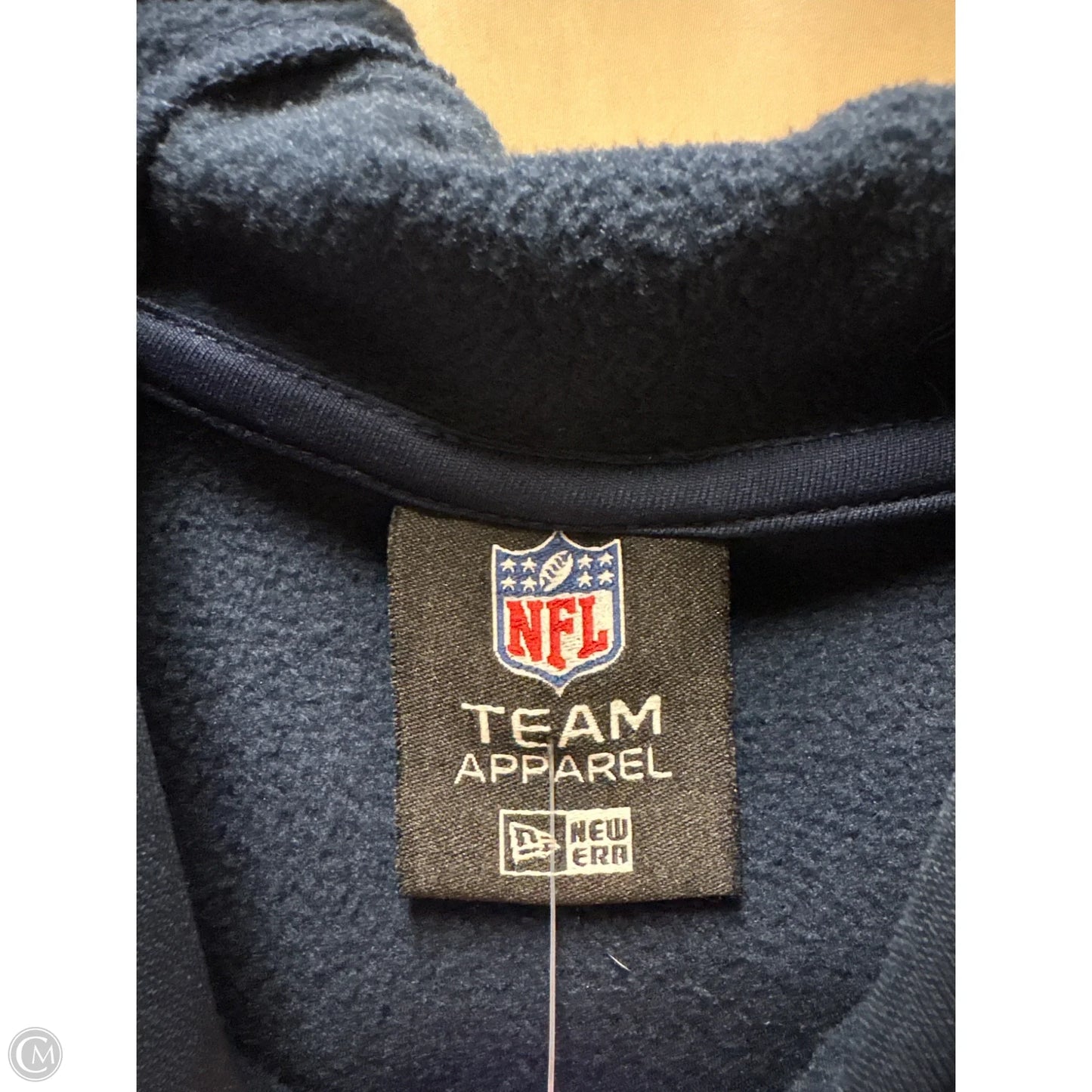 Sweatshirt Hoodie By Nfl In Navy, Size: L