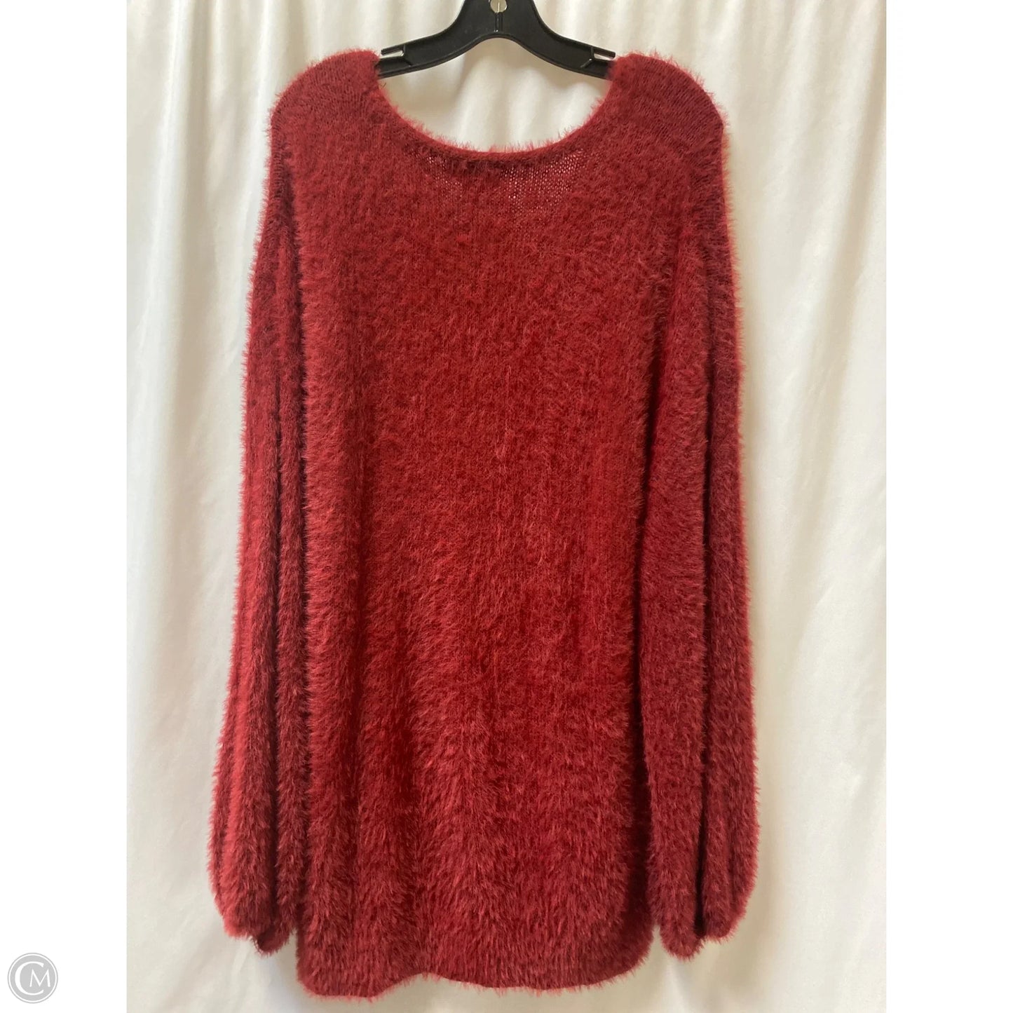 Sweater By Ava & Viv In Red, Size: 2x