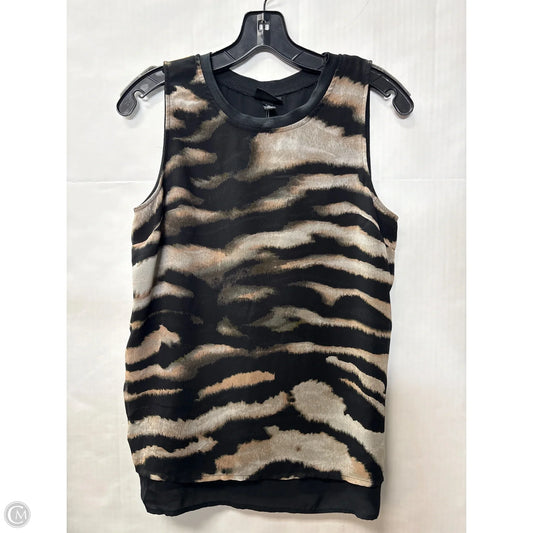 Top Sleeveless By Clothes Mentor In Animal Print, Size: S