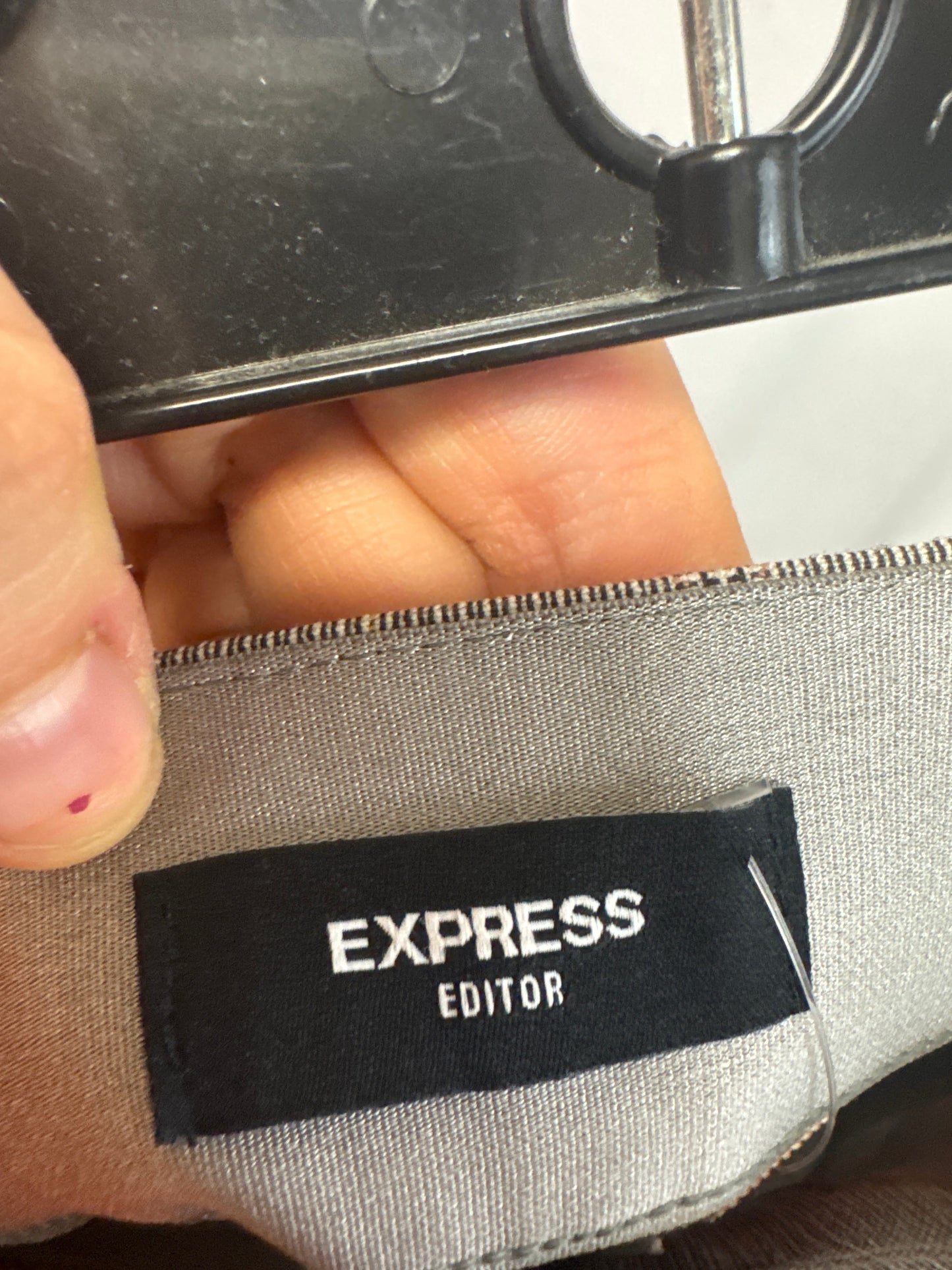 Pants Dress By Express In Grey, Size: 10l