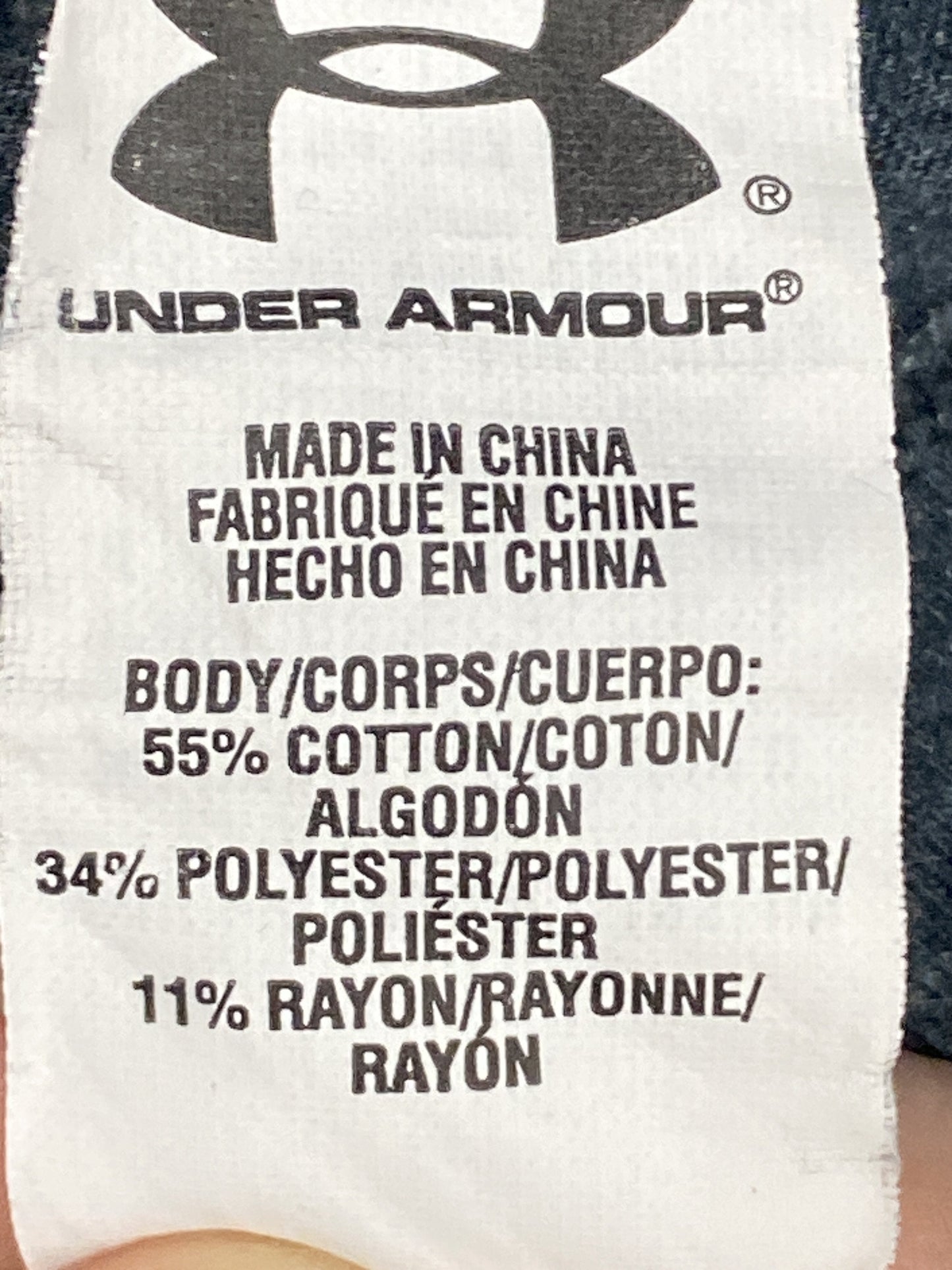 Athletic Top Short Sleeve By Under Armour  Size: Sp