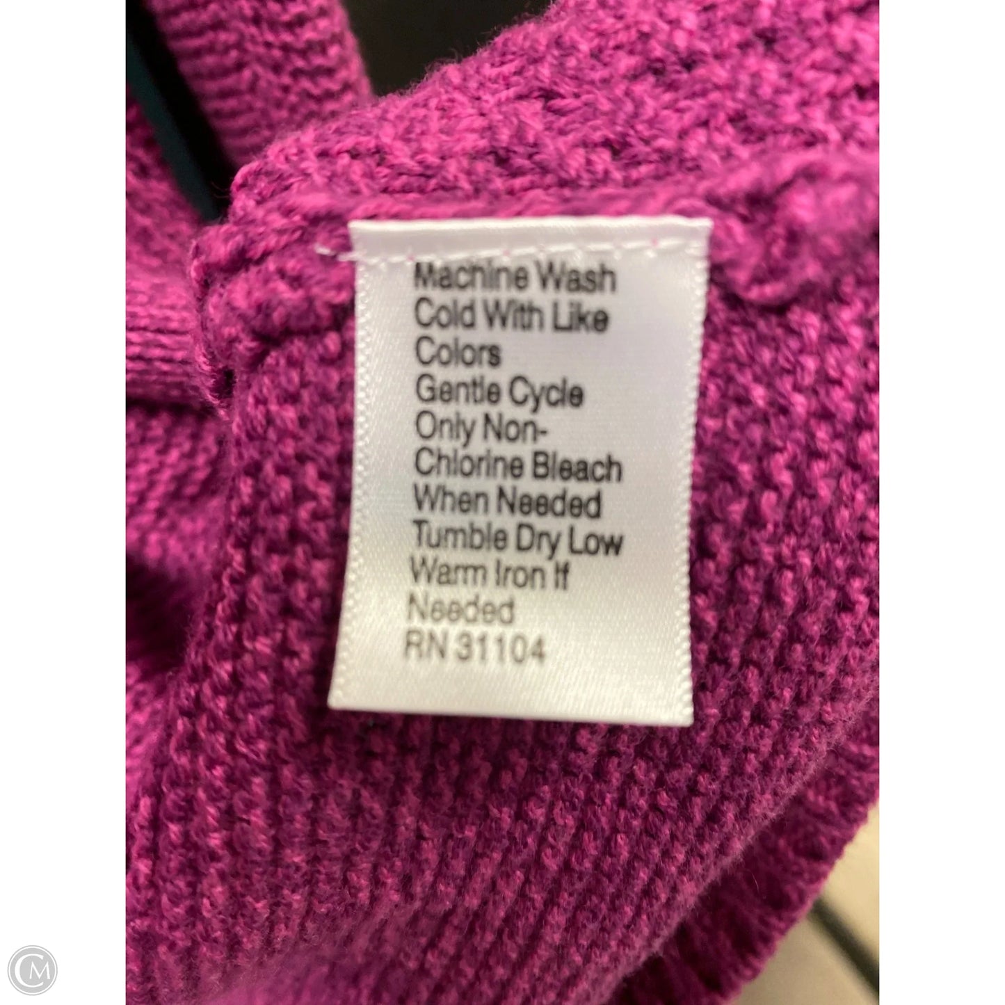 Cardigan By Kim Rogers In Purple, Size: M