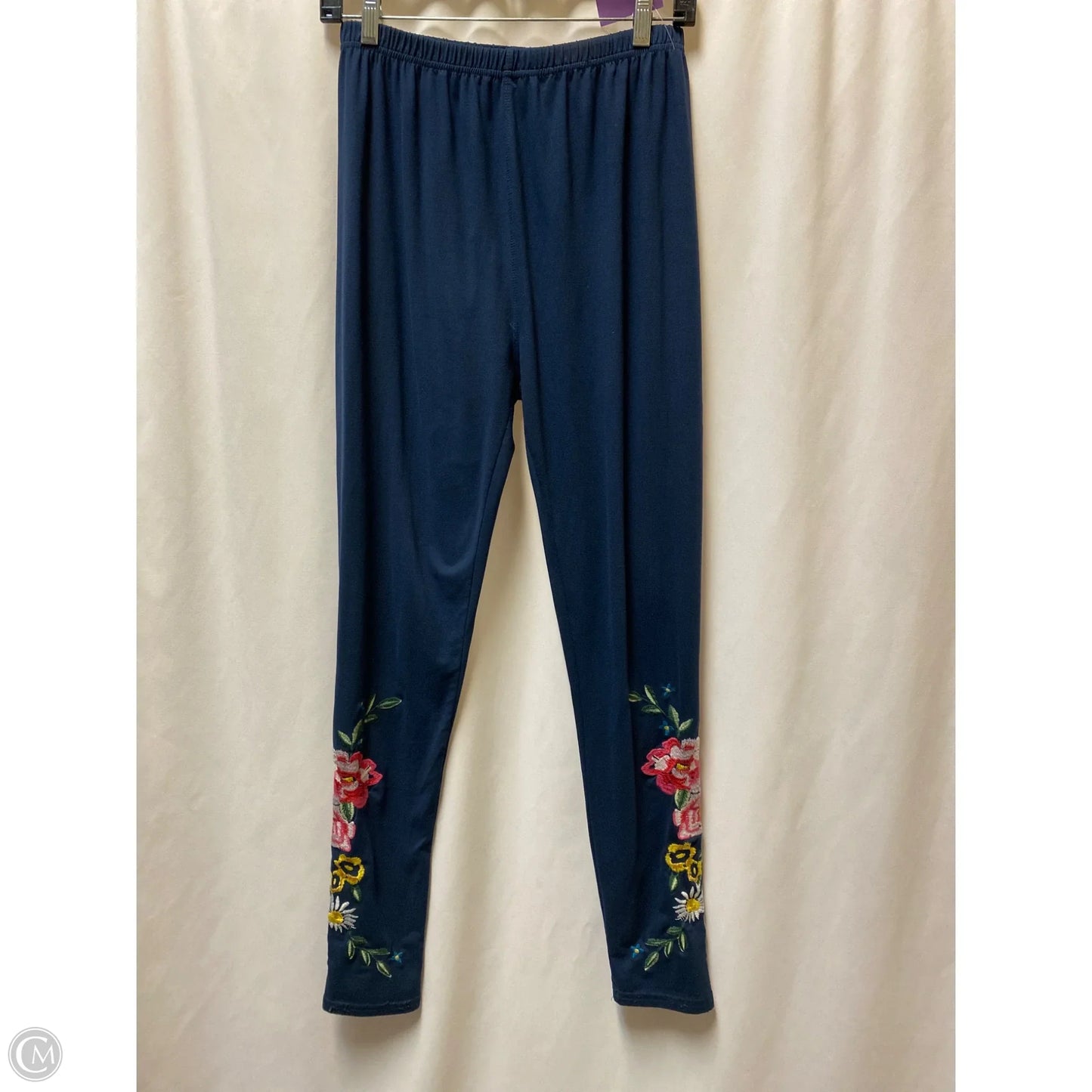 Pants Leggings By Agnes & Dora In Navy, Size: Xl