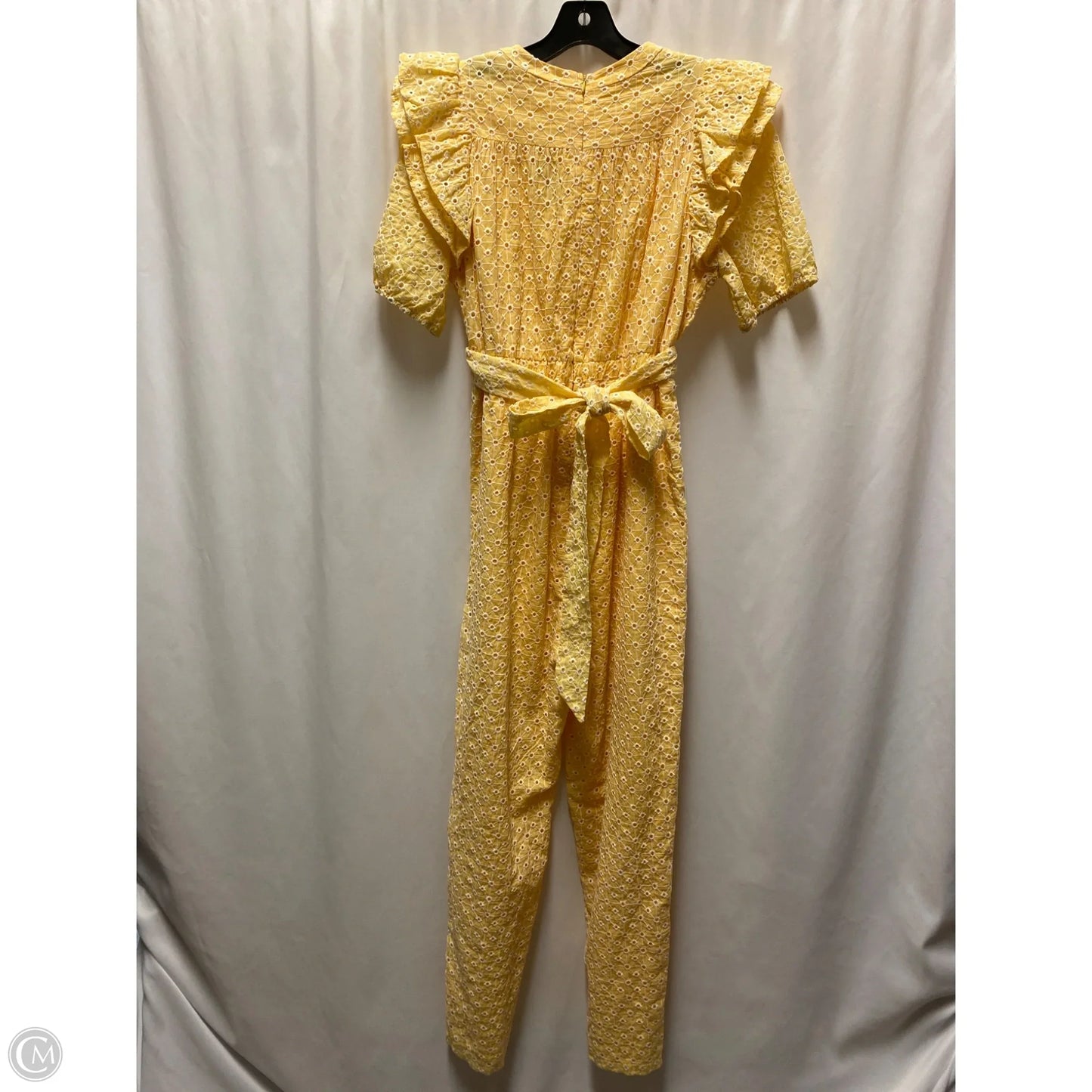 Jumpsuit By Clothes Mentor In Yellow, Size: L