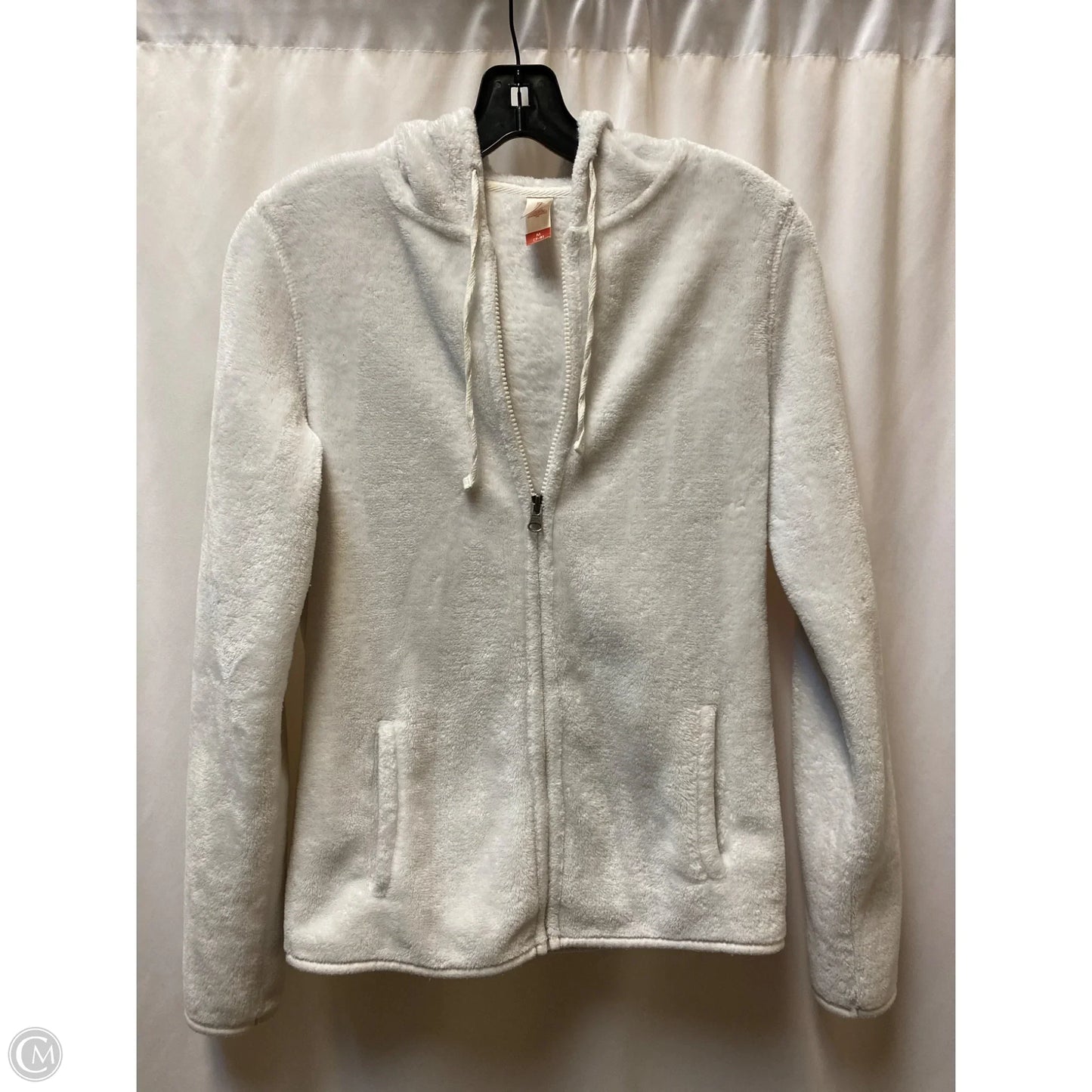 Coat  By No Boundaries In White, Size: M