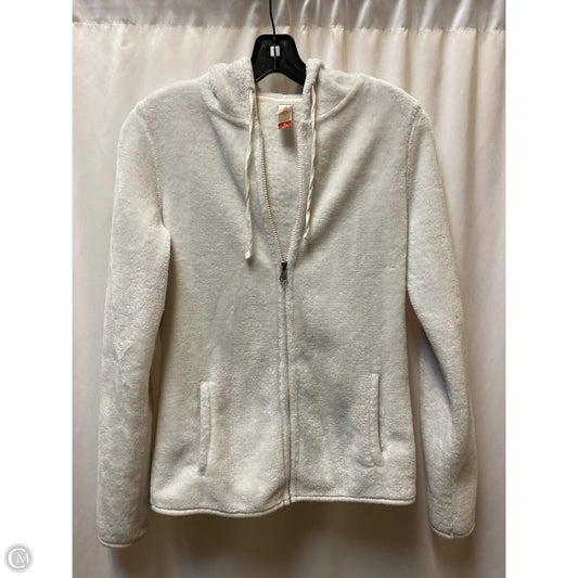 Coat  By No Boundaries In White, Size: M