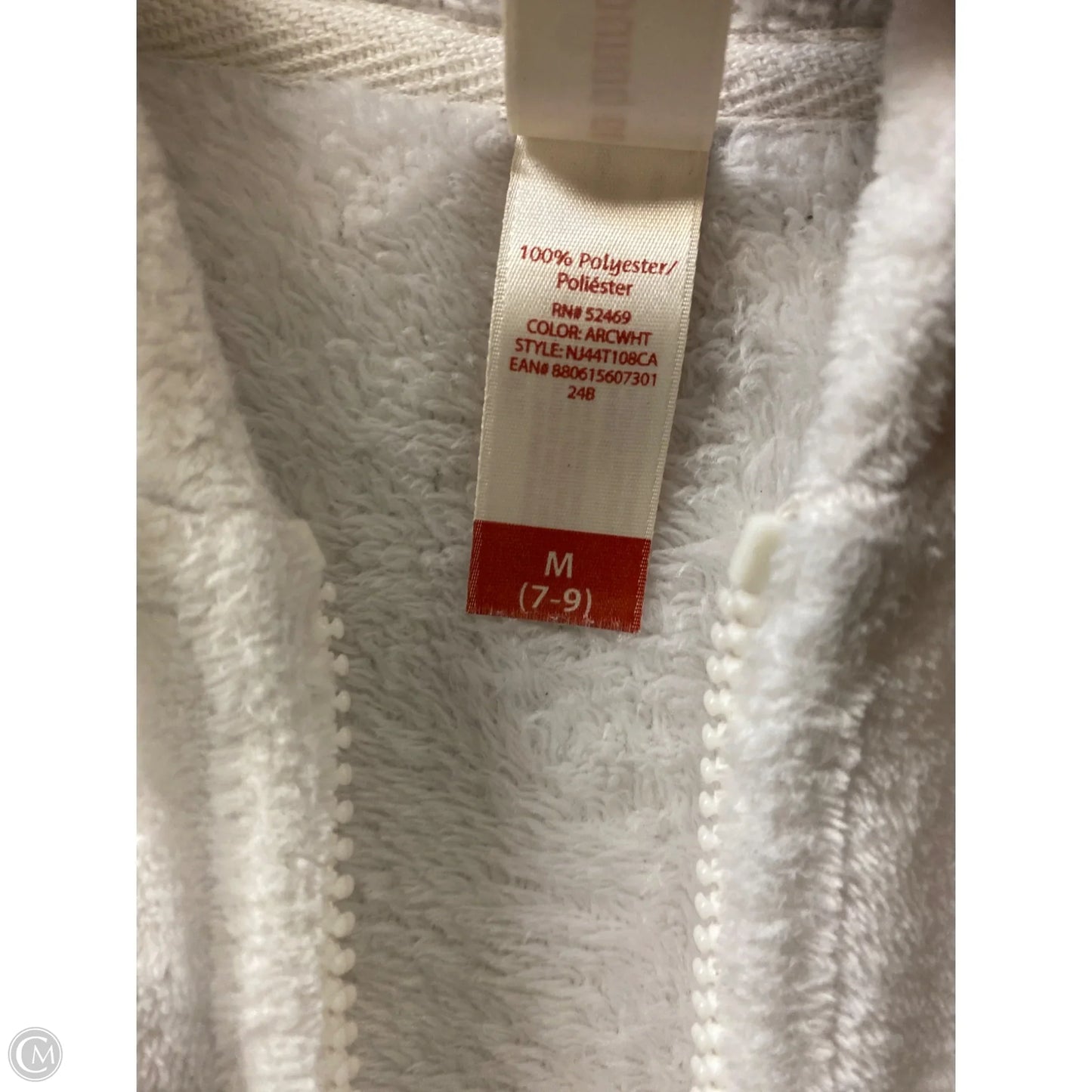 Coat  By No Boundaries In White, Size: M