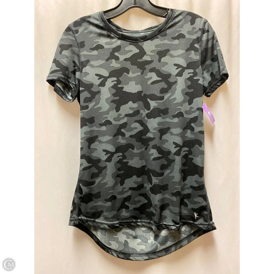 Athletic Top Short Sleeve By Danskin Now In Black, Size: M