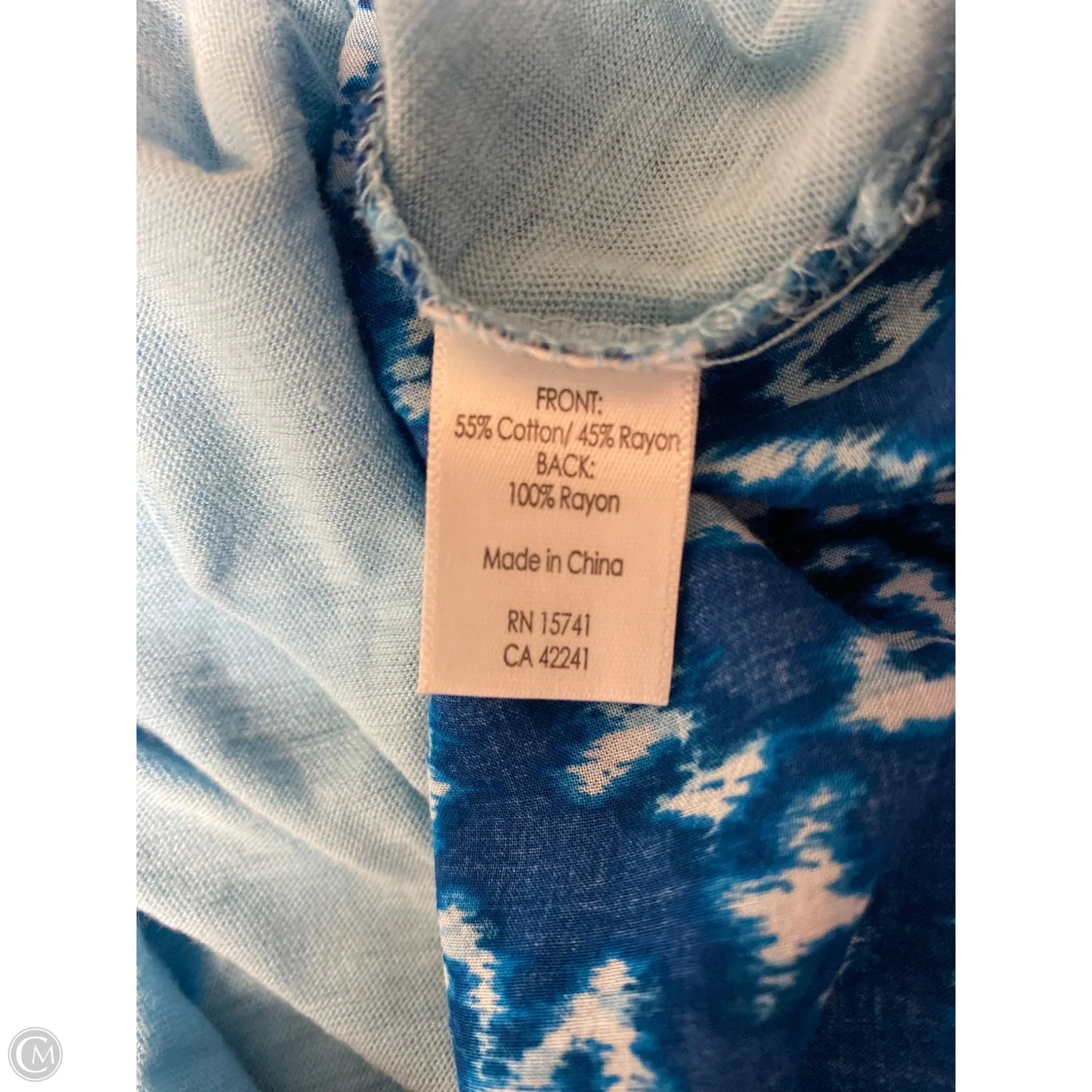 Pajamas 2pc By Clothes Mentor In Blue, Size: M