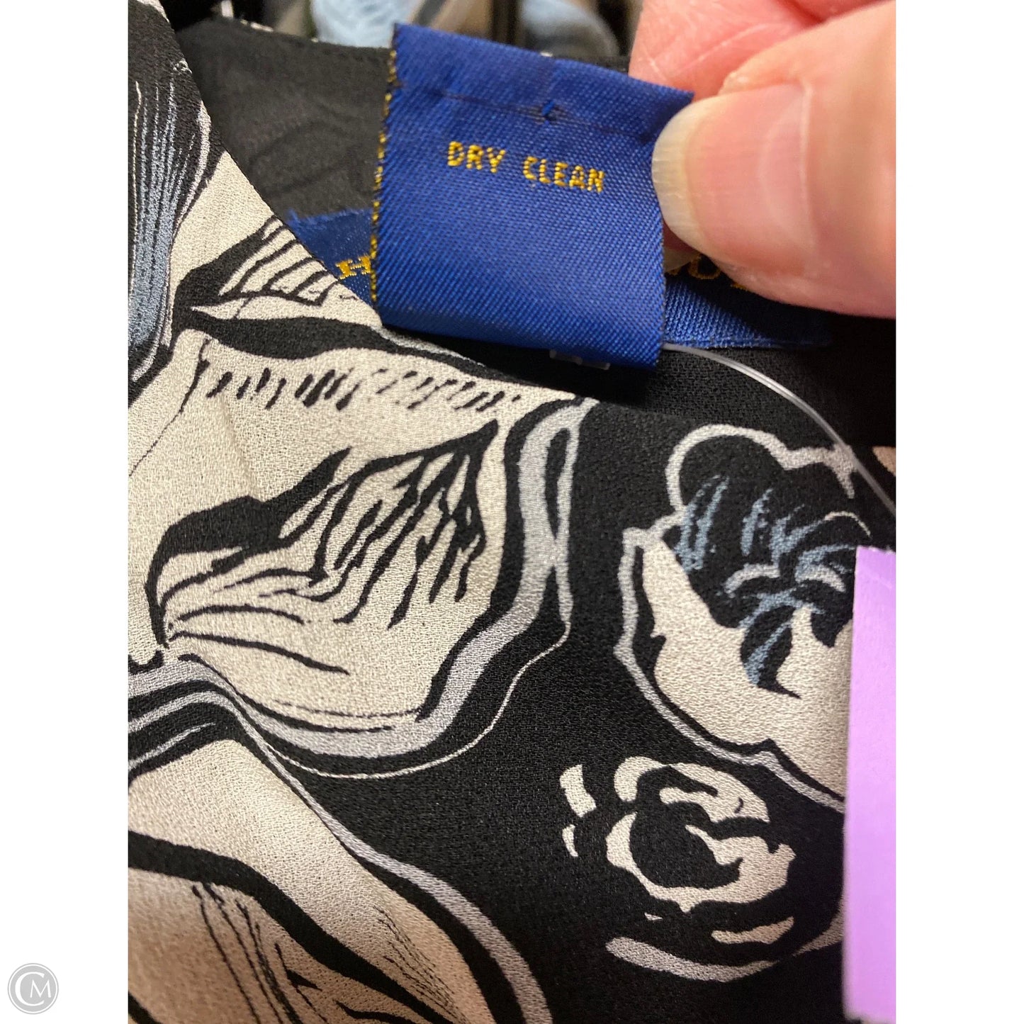 Top 2pc Sleeveless By Charter Club In Black & White, Size: 12p